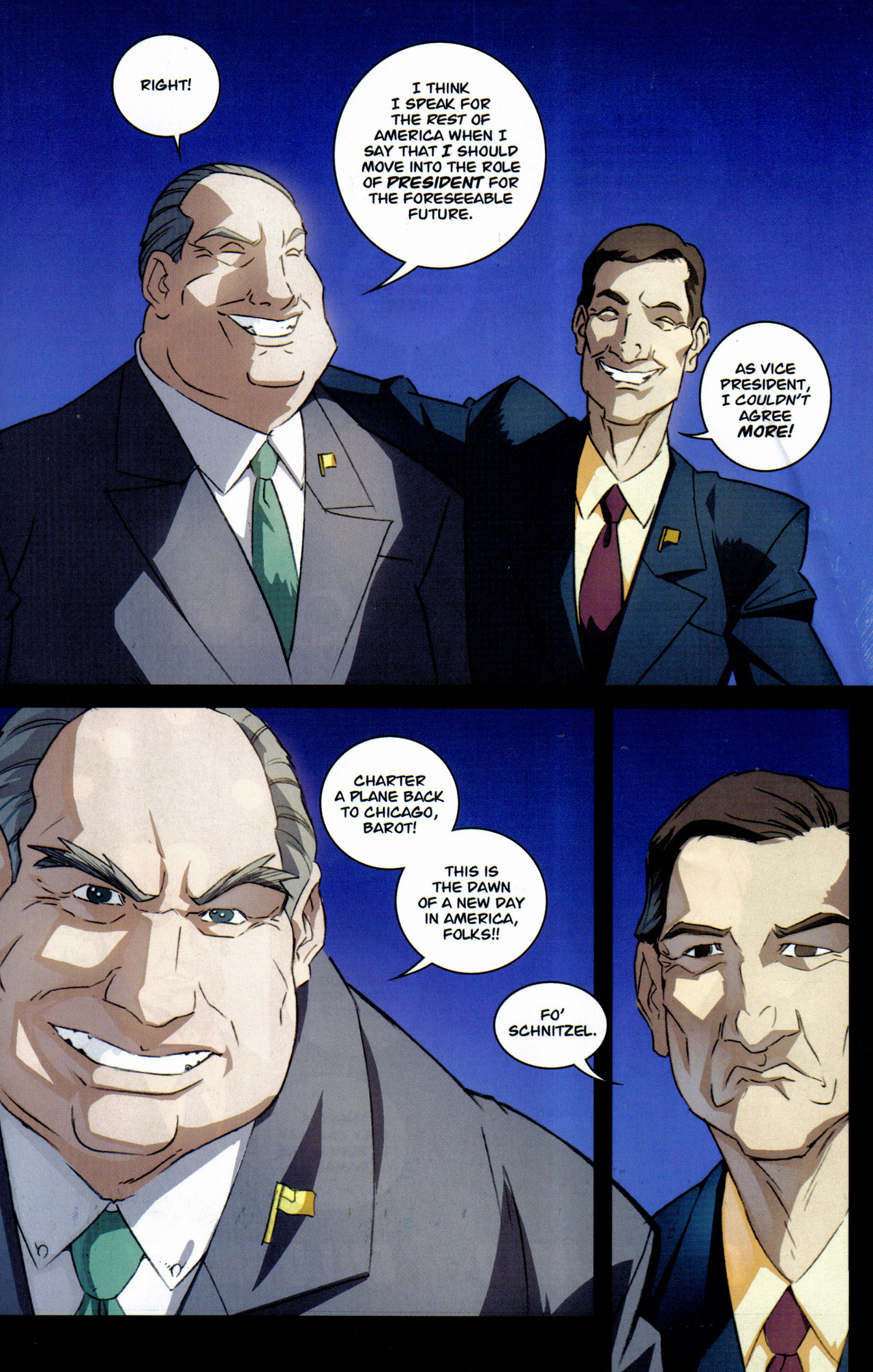 Read online President Evil comic -  Issue #3 - 14