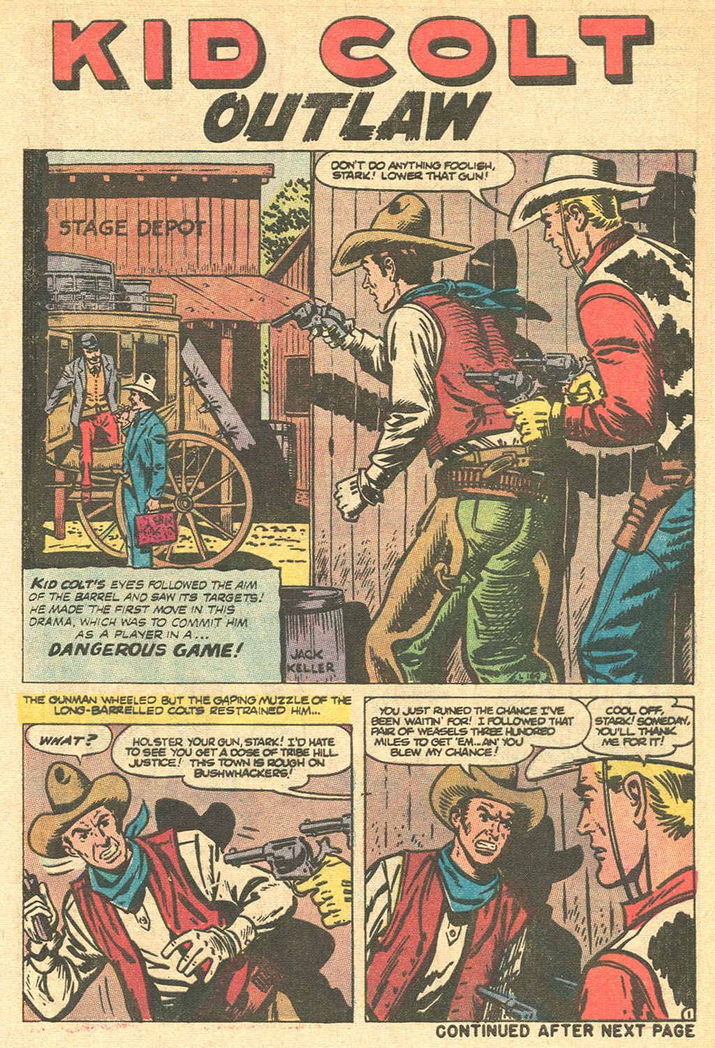 Read online Kid Colt Outlaw comic -  Issue #148 - 9