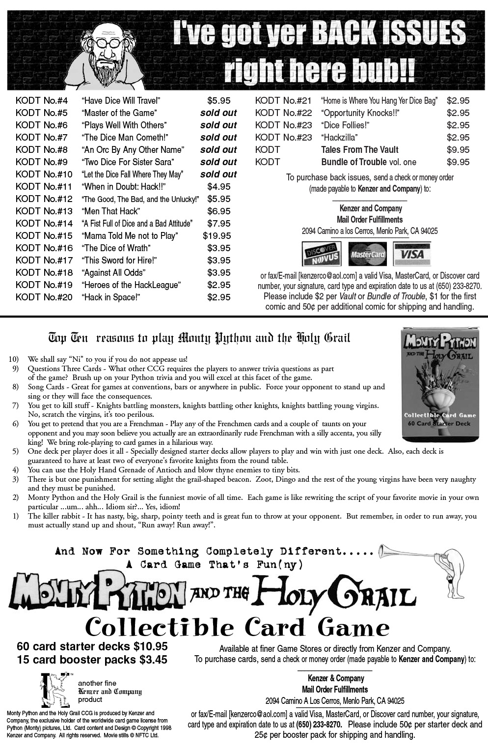 Read online Knights of the Dinner Table comic -  Issue #25 - 2