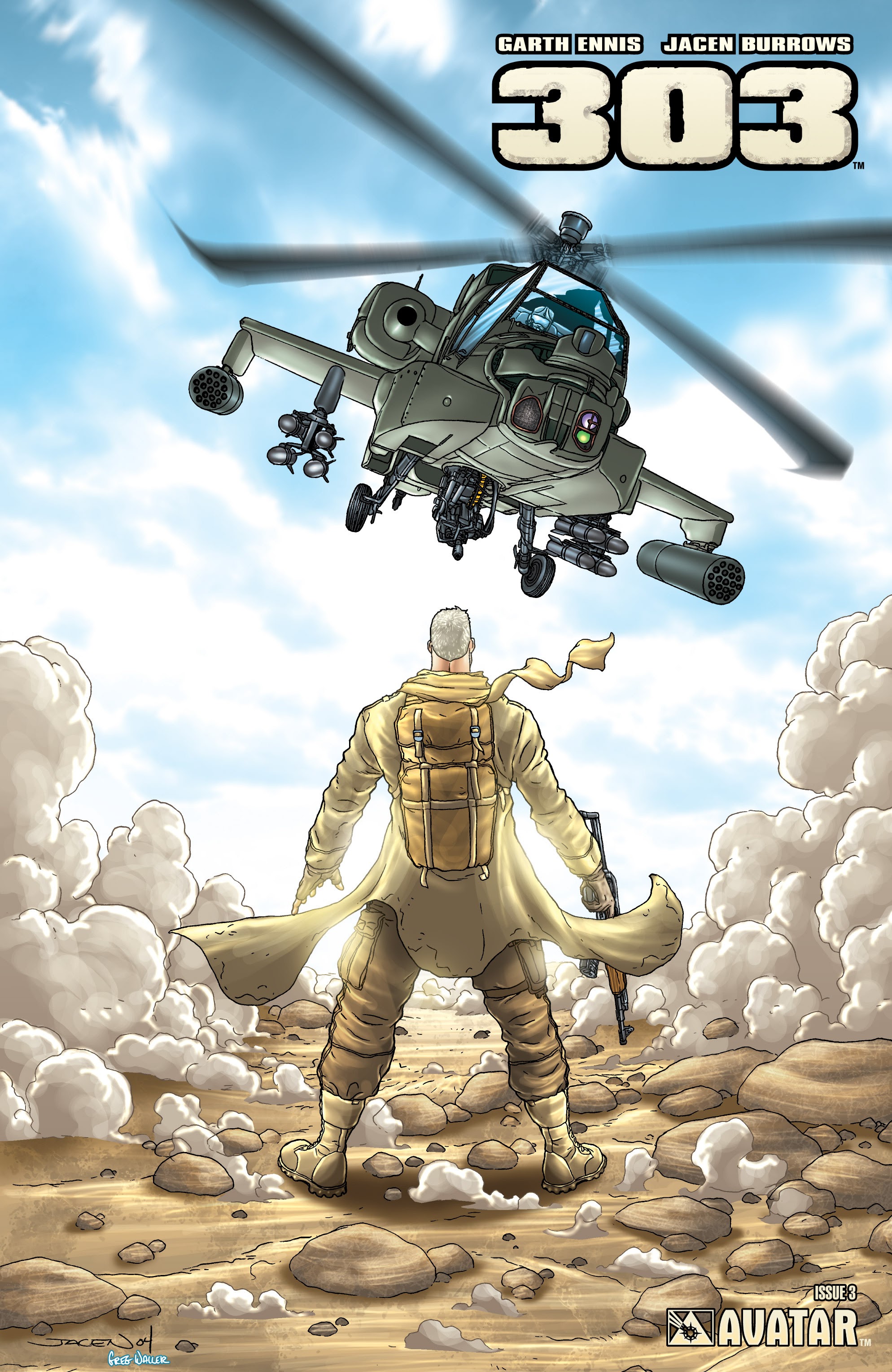 Read online Garth Ennis' 303 comic -  Issue #3 - 1