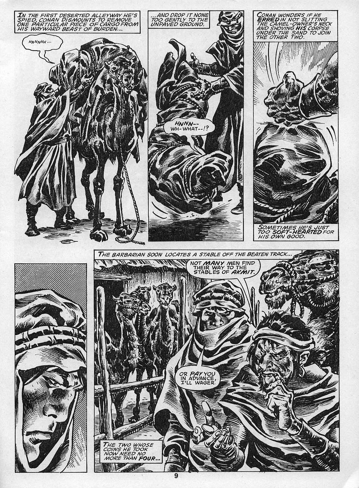 The Savage Sword Of Conan issue 205 - Page 11