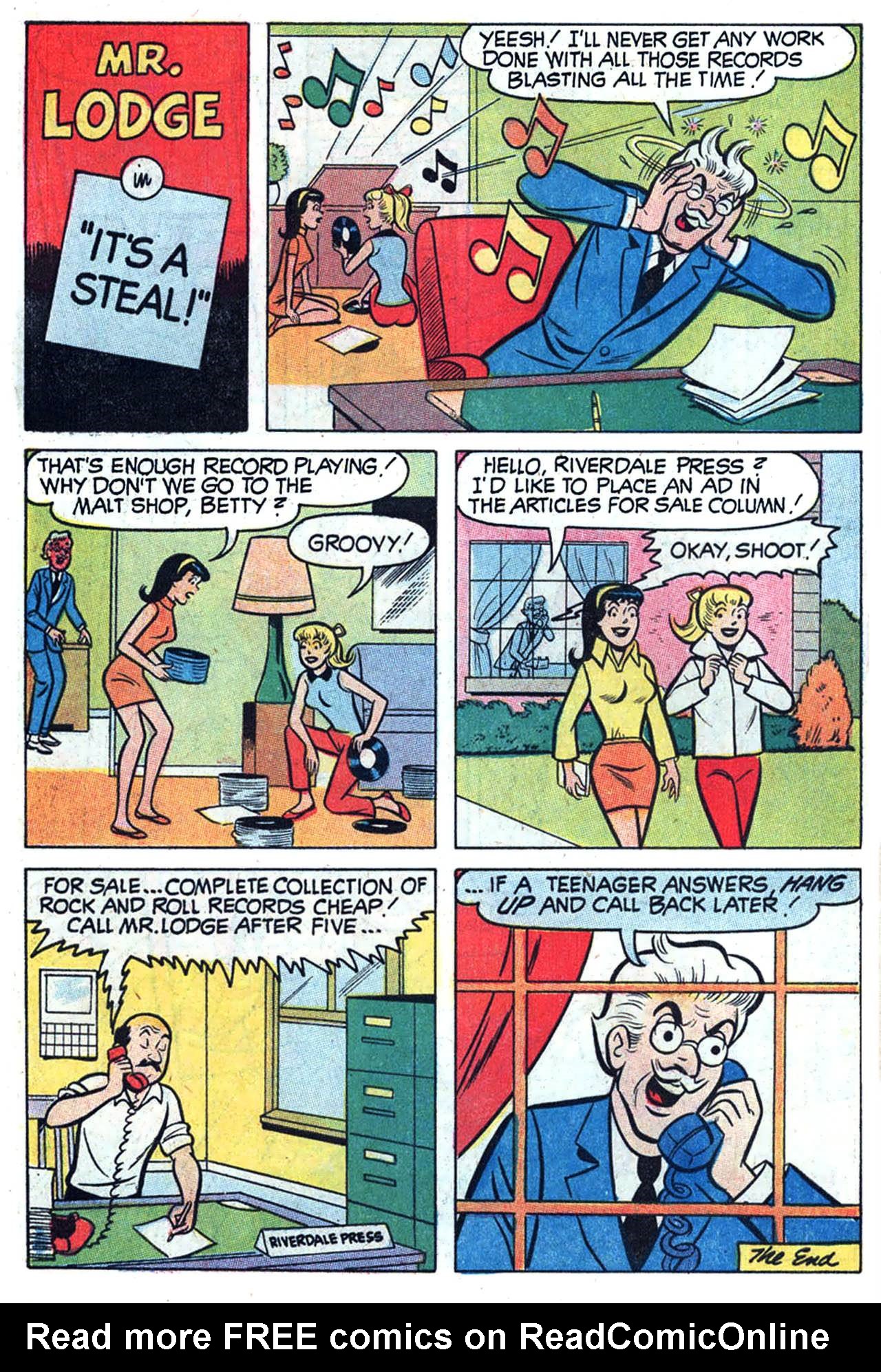 Read online Archie's Joke Book Magazine comic -  Issue #150 - 30