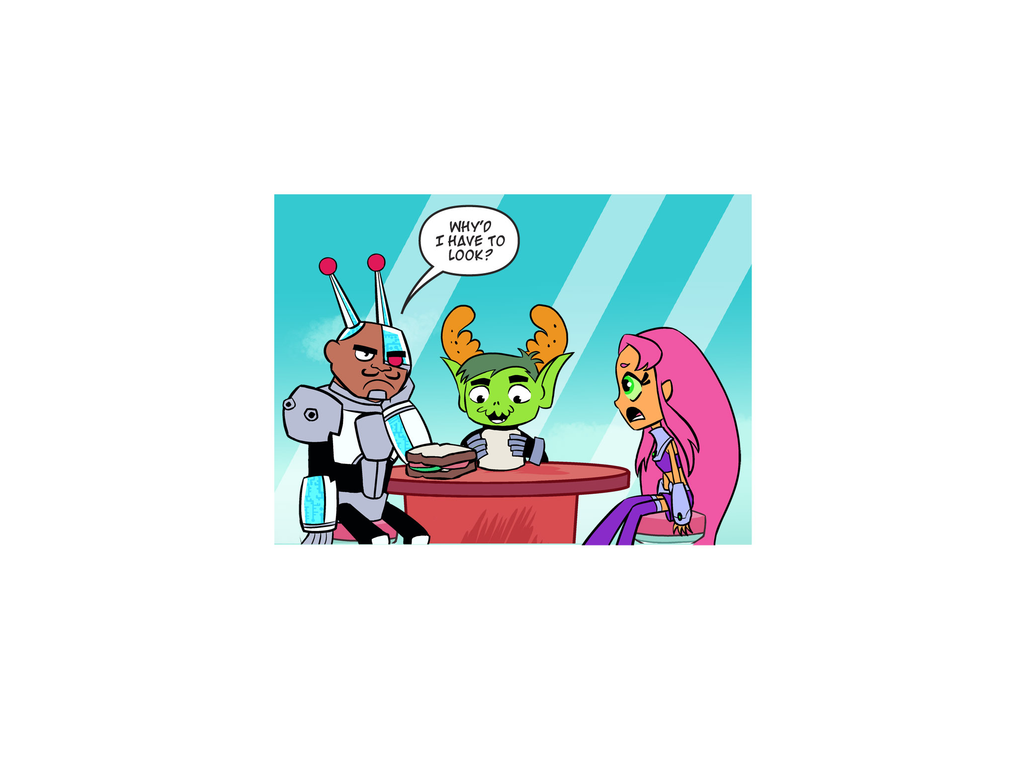 Read online Teen Titans Go! (2013) comic -  Issue #10 - 61