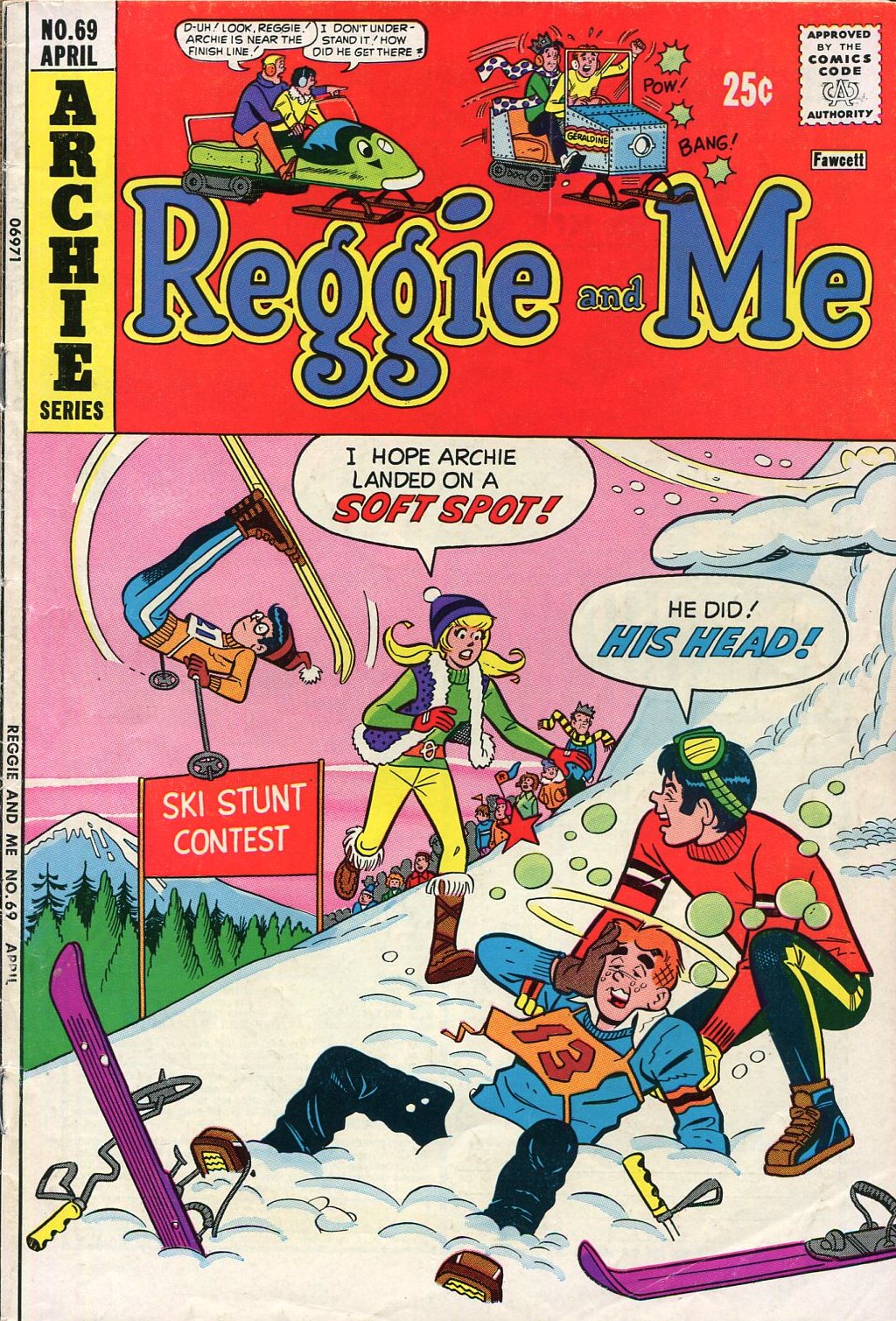 Read online Reggie and Me (1966) comic -  Issue #69 - 1