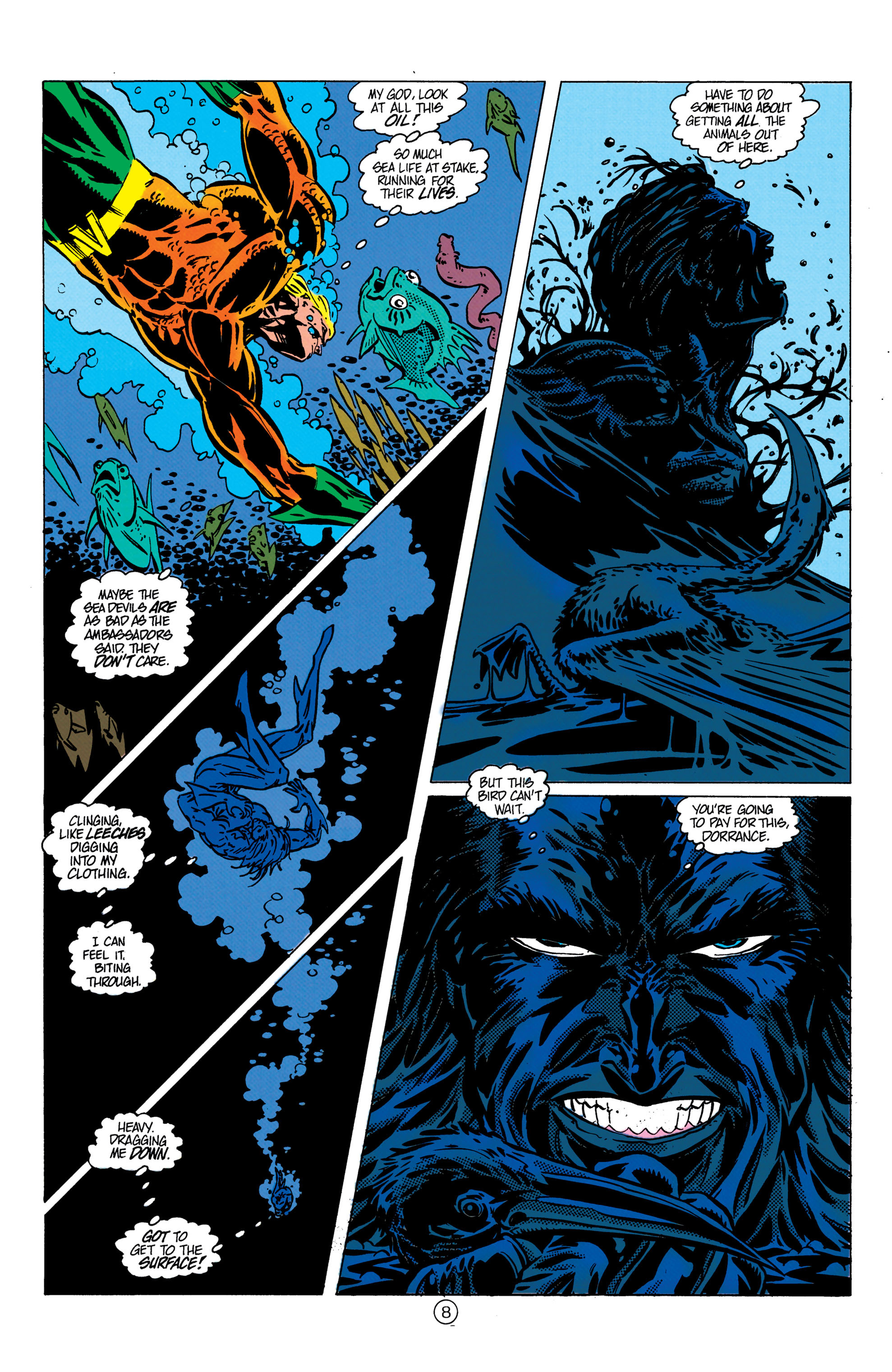 Aquaman (1991) Issue #9 #9 - English 9