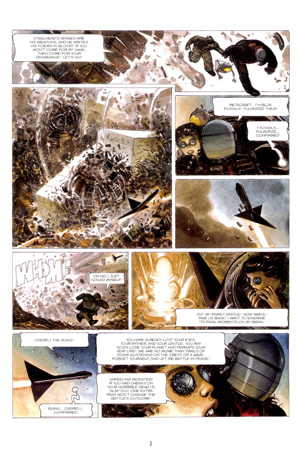 Read online The Metabarons comic -  Issue #14 - Galactic Threat - 4