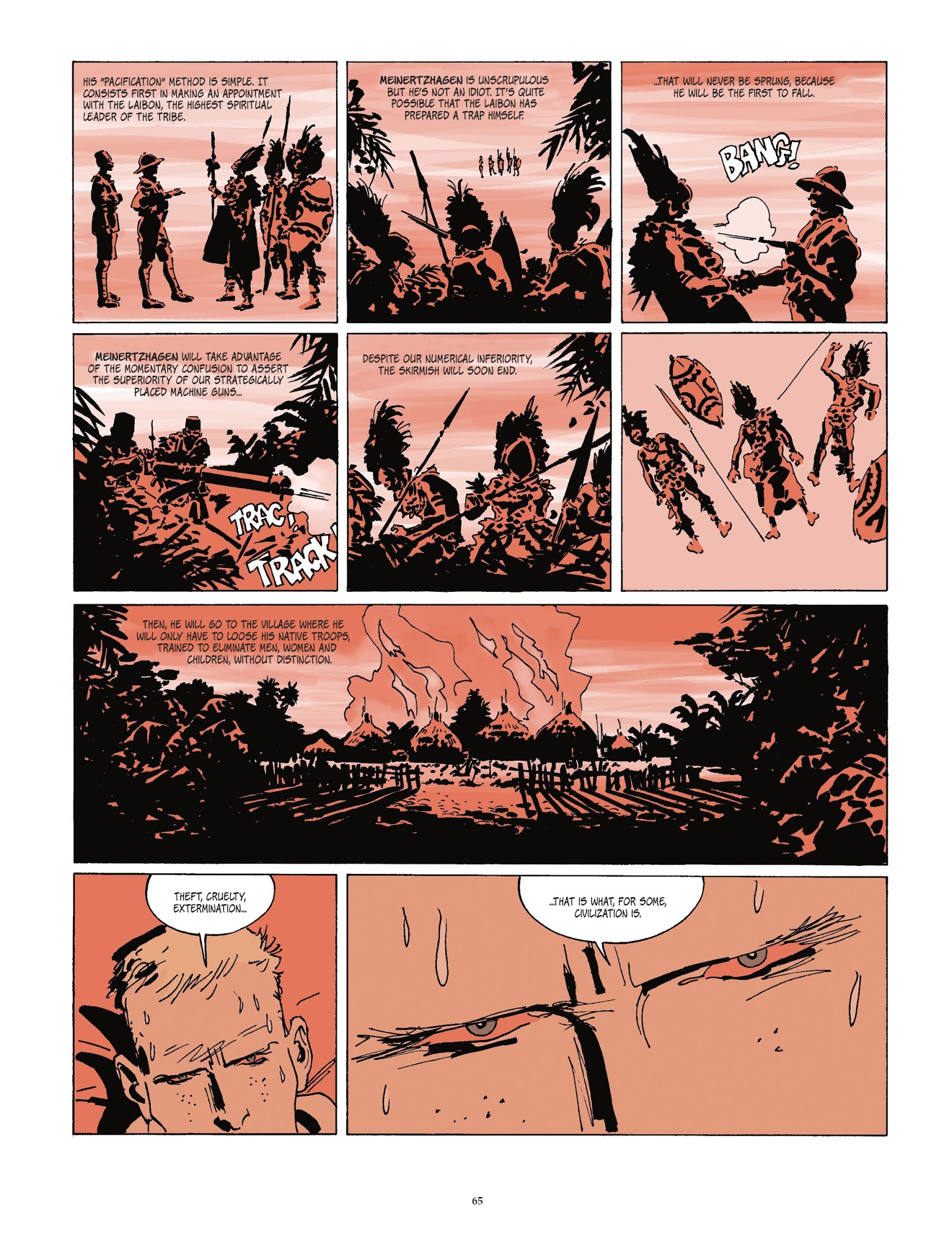 Read online Corto Maltese [GER] comic -  Issue #16 - 65