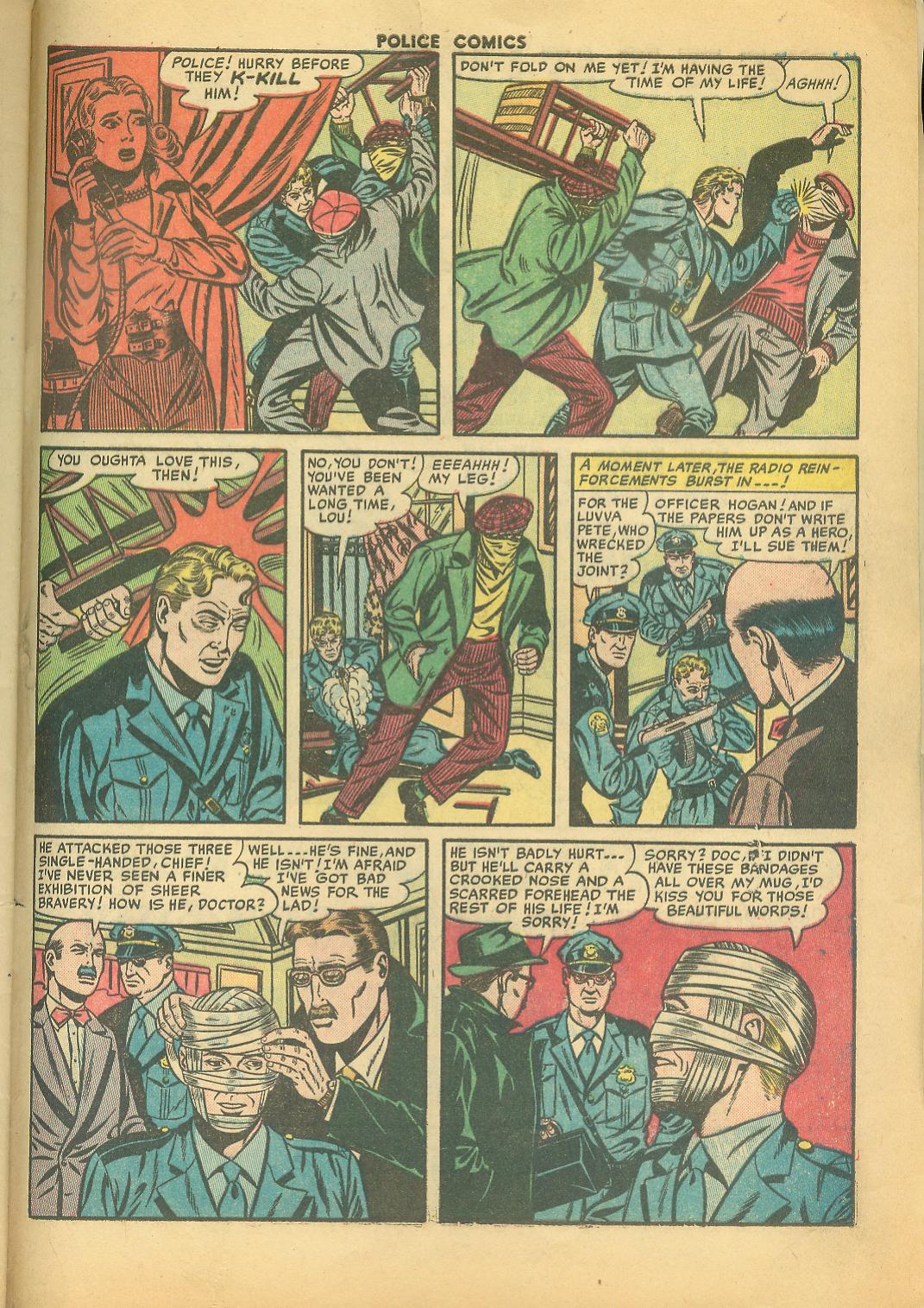Read online Police Comics comic -  Issue #108 - 33