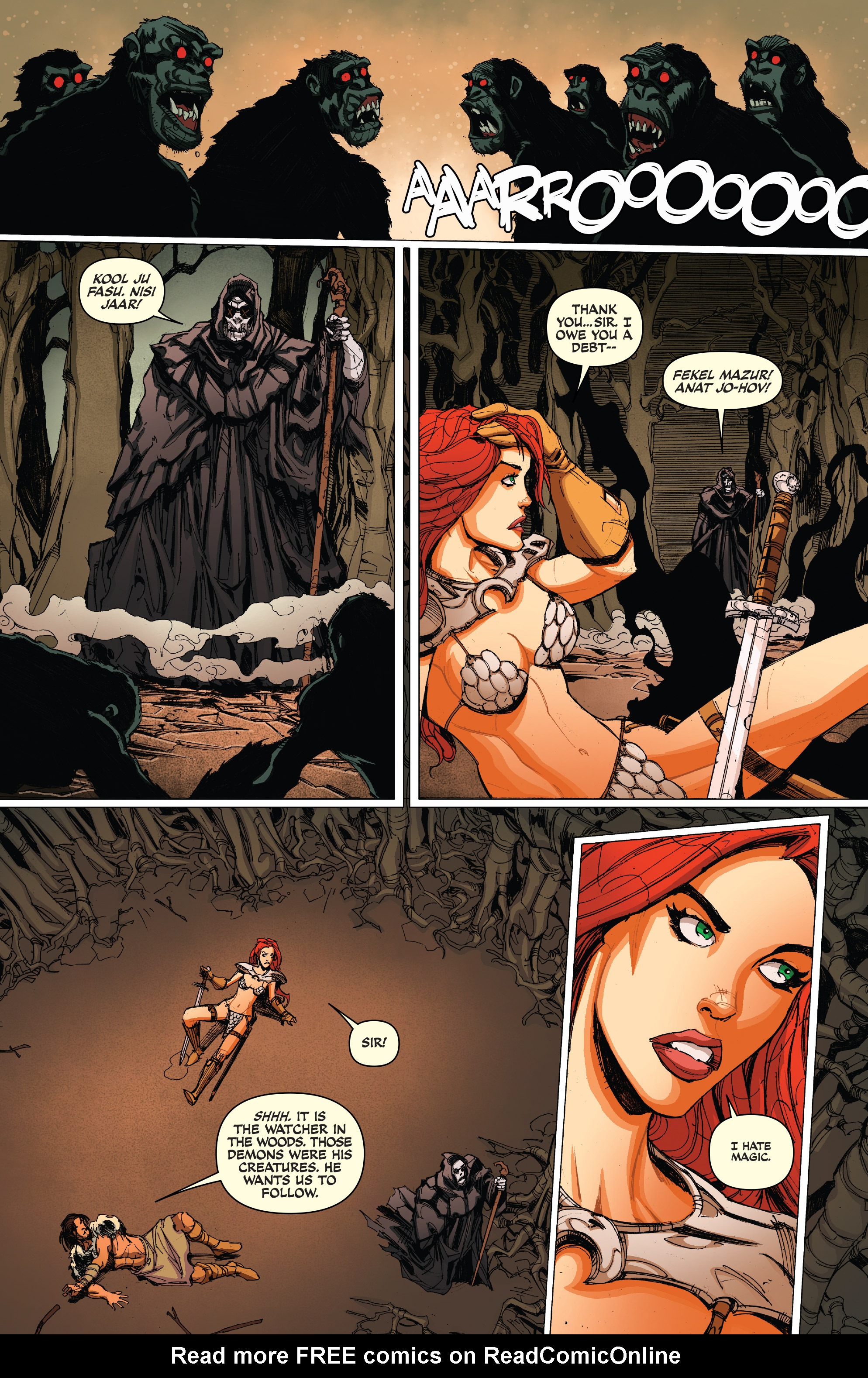 Read online Red Sonja: Atlantis Rises comic -  Issue #3 - 14