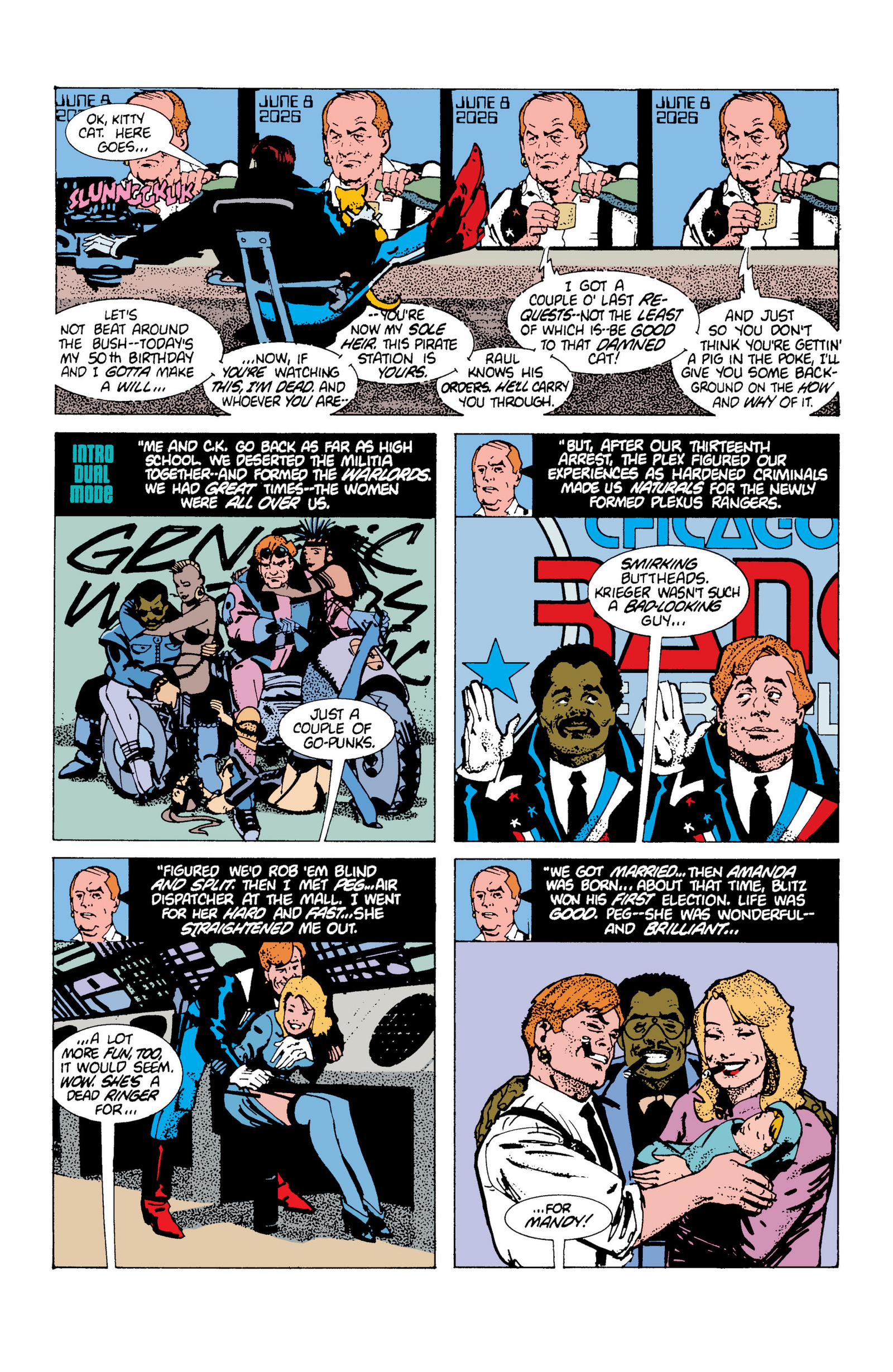 Read online American Flagg! comic -  Issue # _Definitive Collection (Part 2) - 1