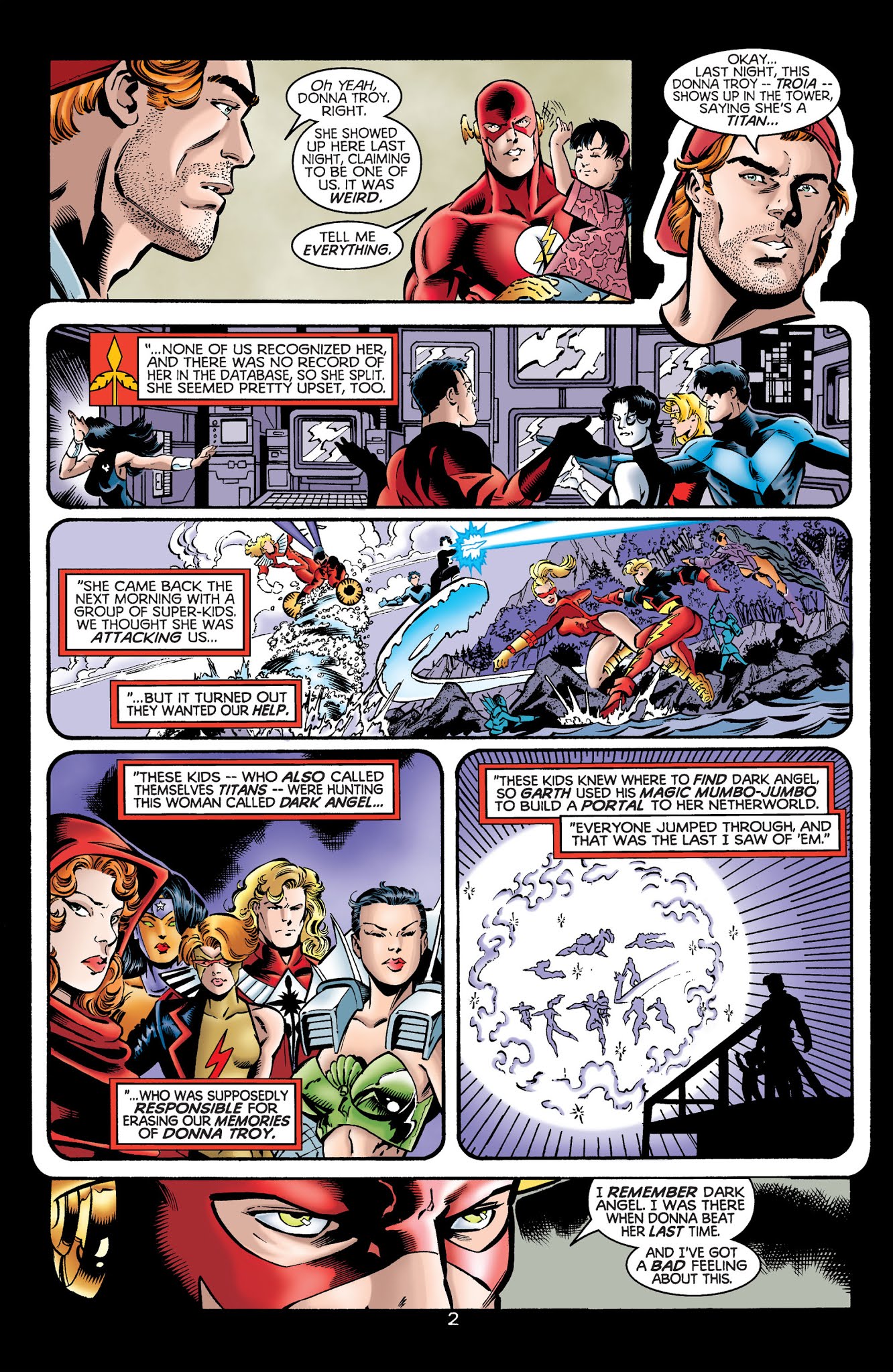 Read online The Titans (1999) comic -  Issue #25 - 3