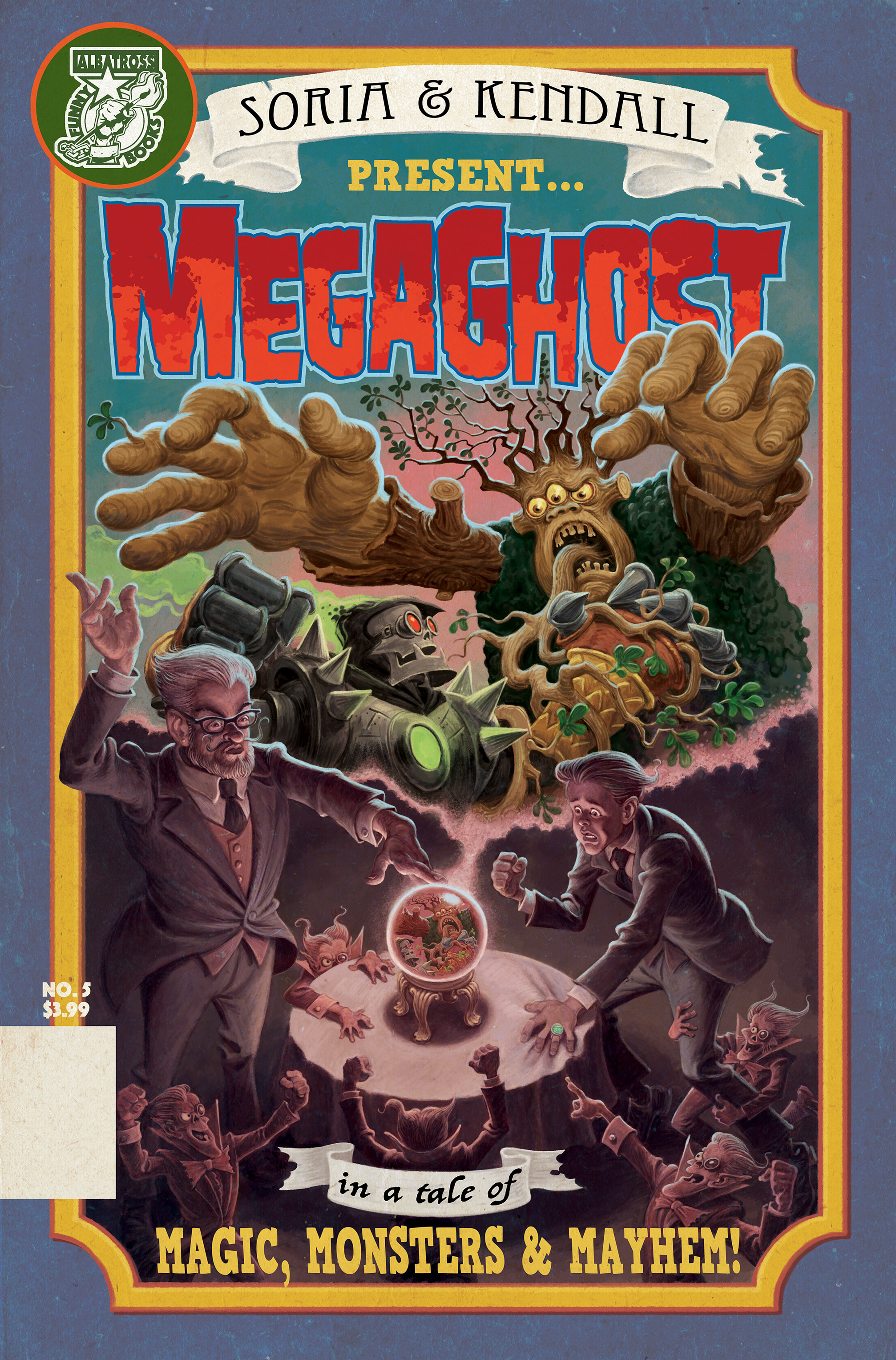 Read online MegaGhost comic -  Issue #5 - 1