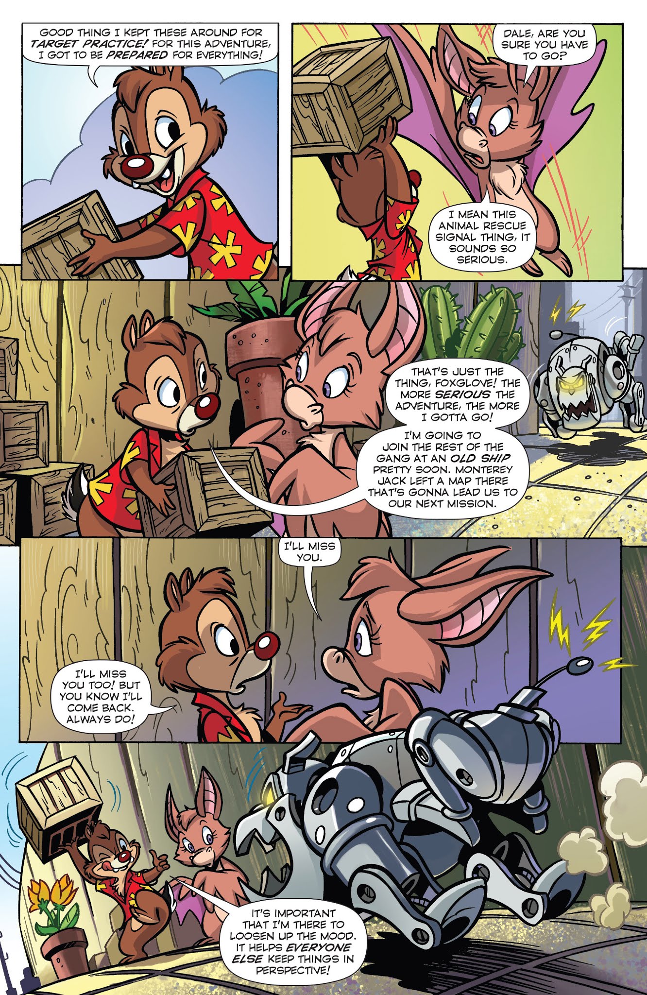 Read online Disney Afternoon Giant comic -  Issue #2 - 4