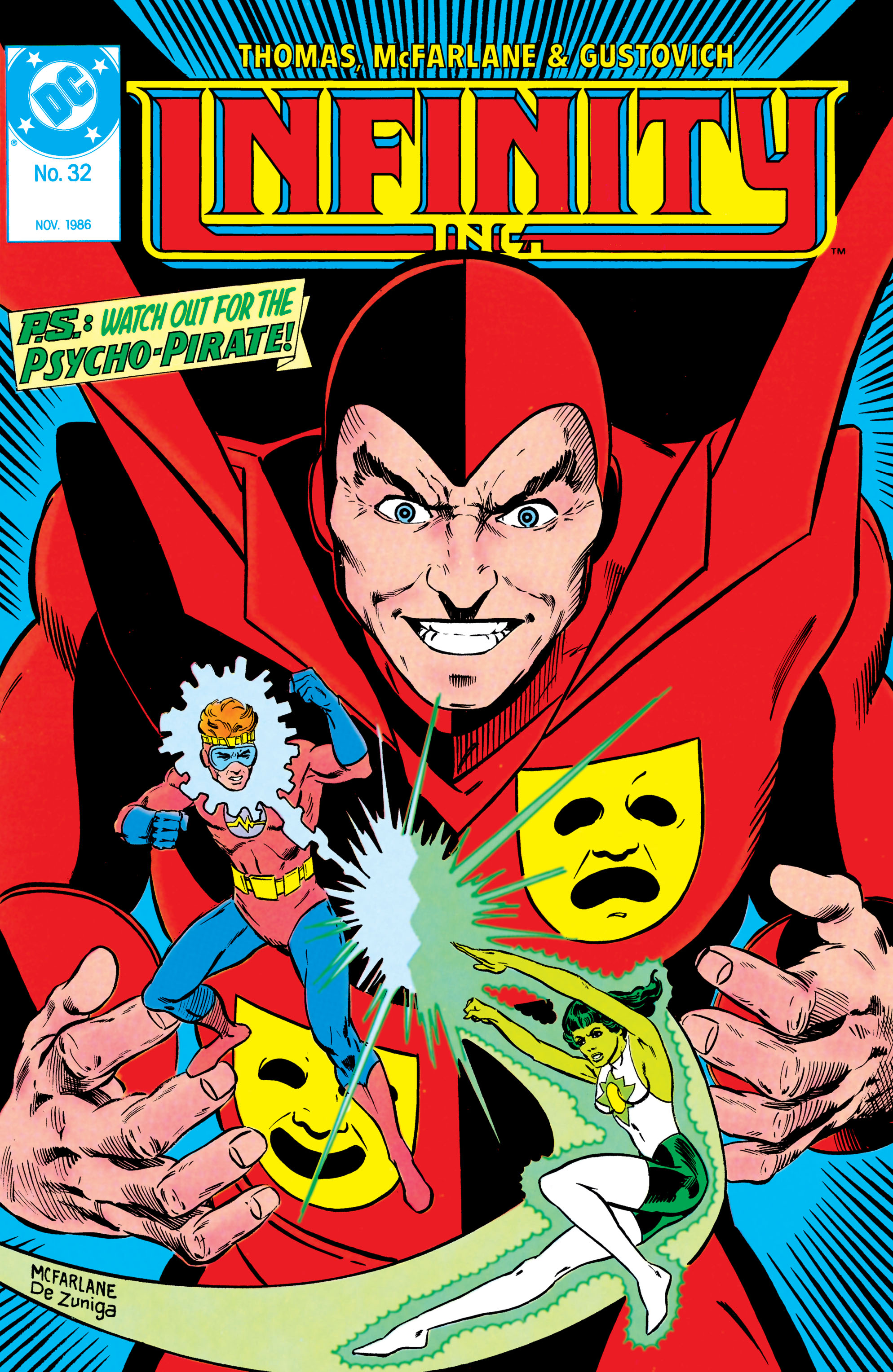 Read online Infinity Inc. (1984) comic -  Issue #32 - 1