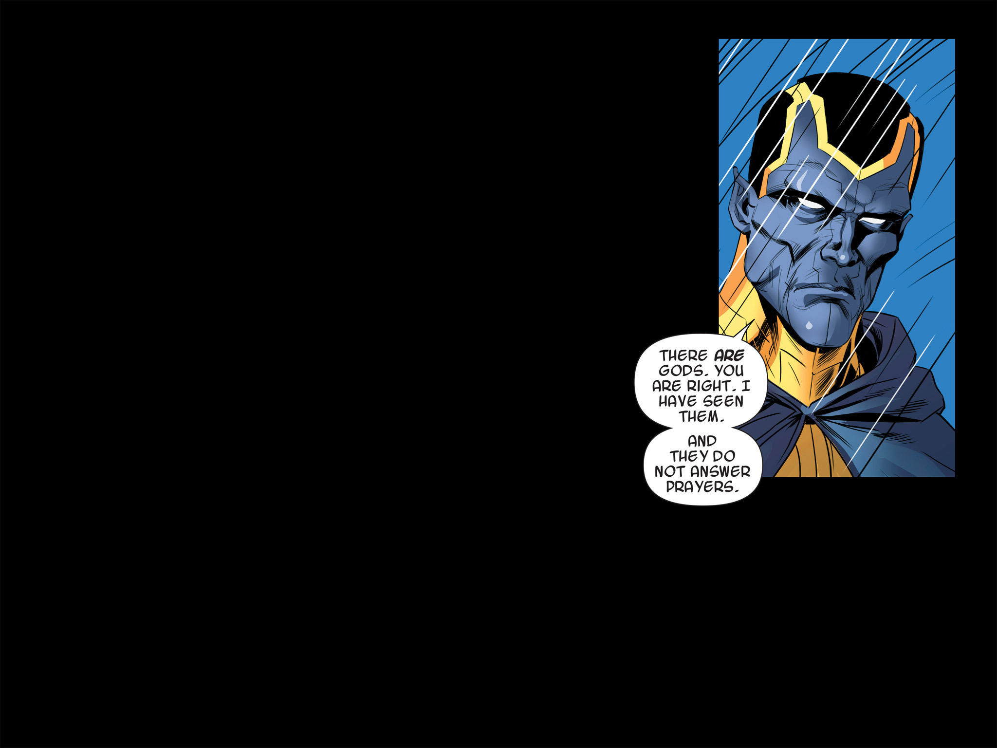 Read online Thanos: A God Up There Listening comic -  Issue # TPB - 344