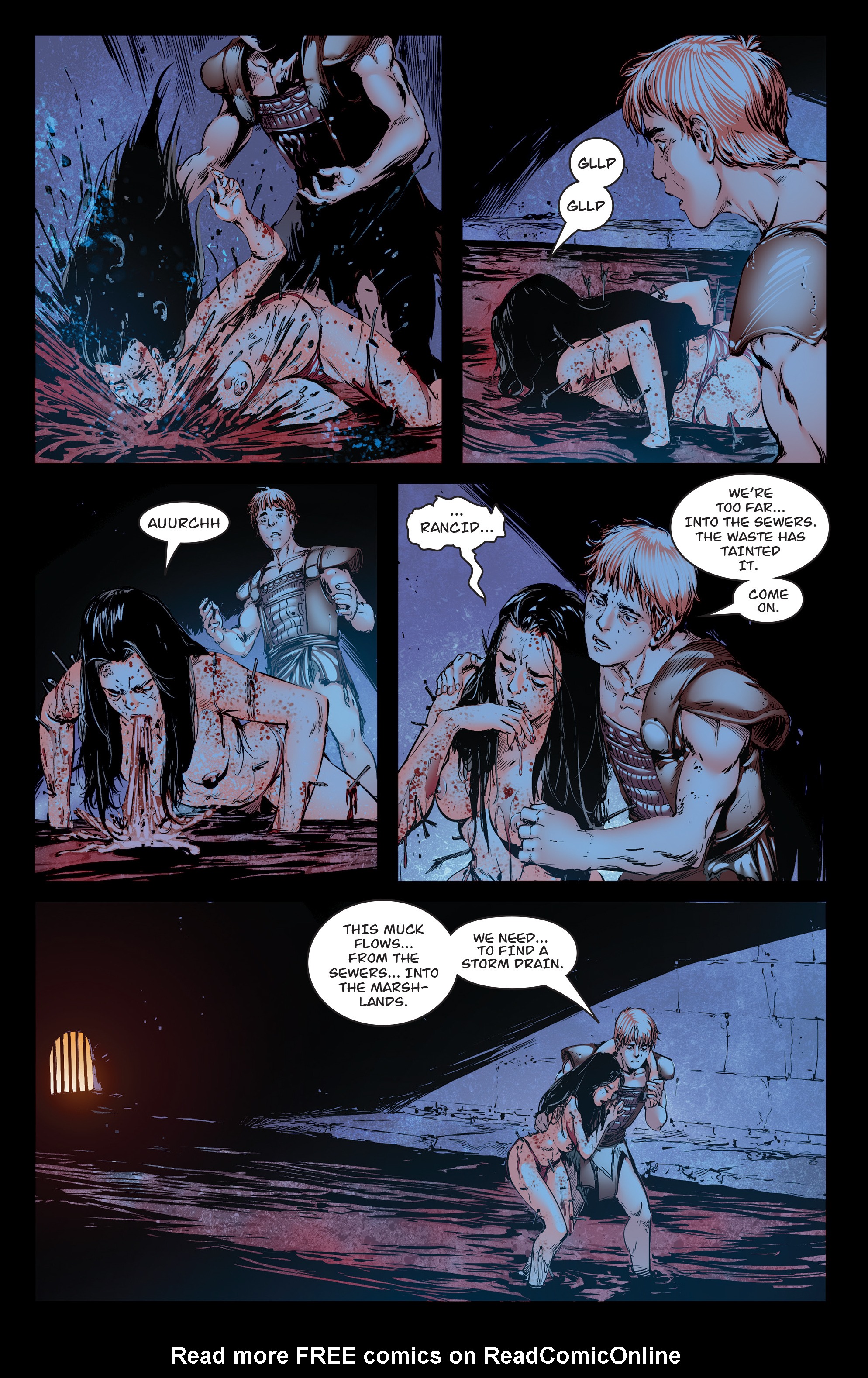 Read online Queen of Vampires comic -  Issue #5 - 6