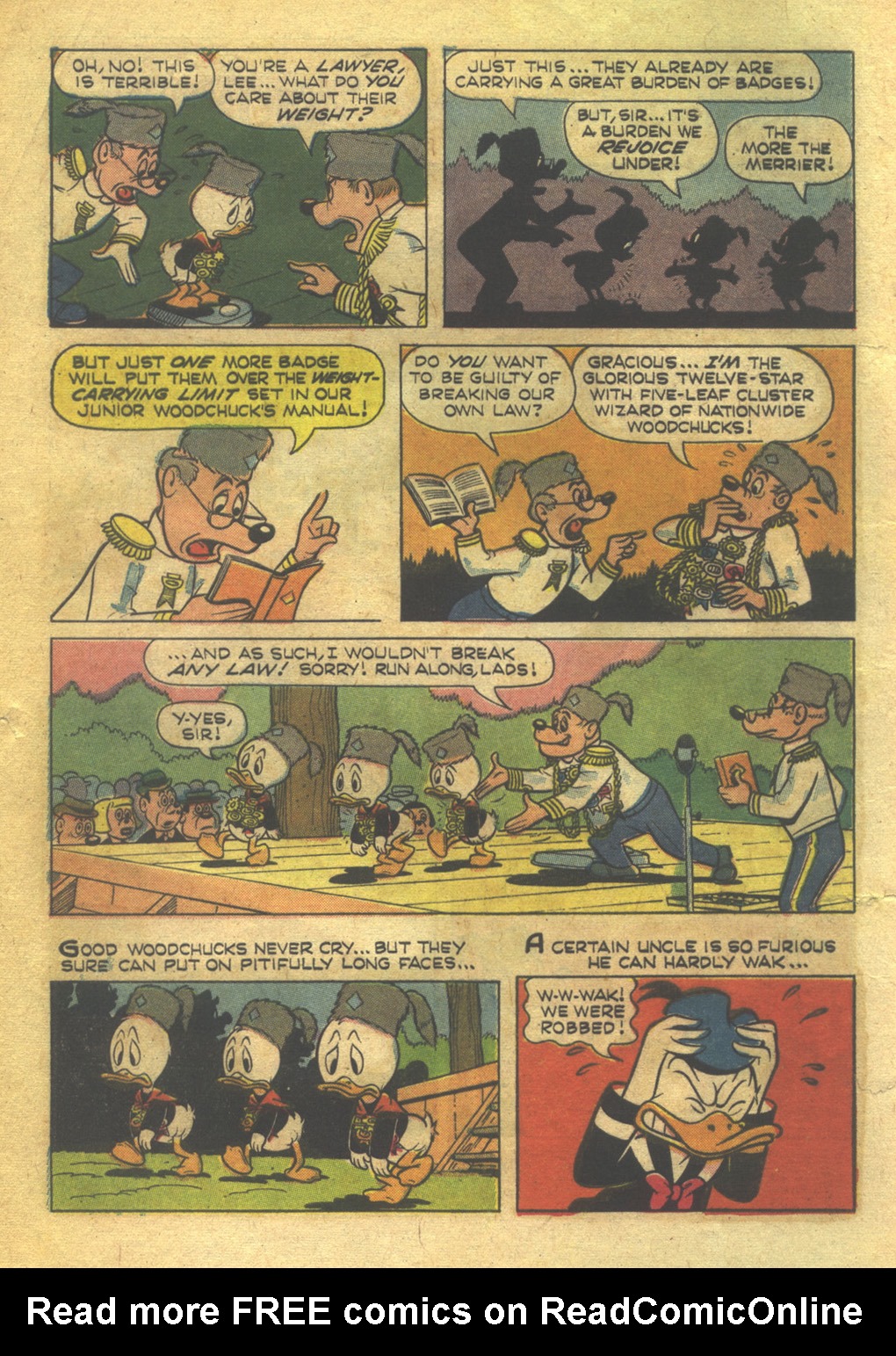 Read online Huey, Dewey, and Louie Junior Woodchucks comic -  Issue #1 - 4