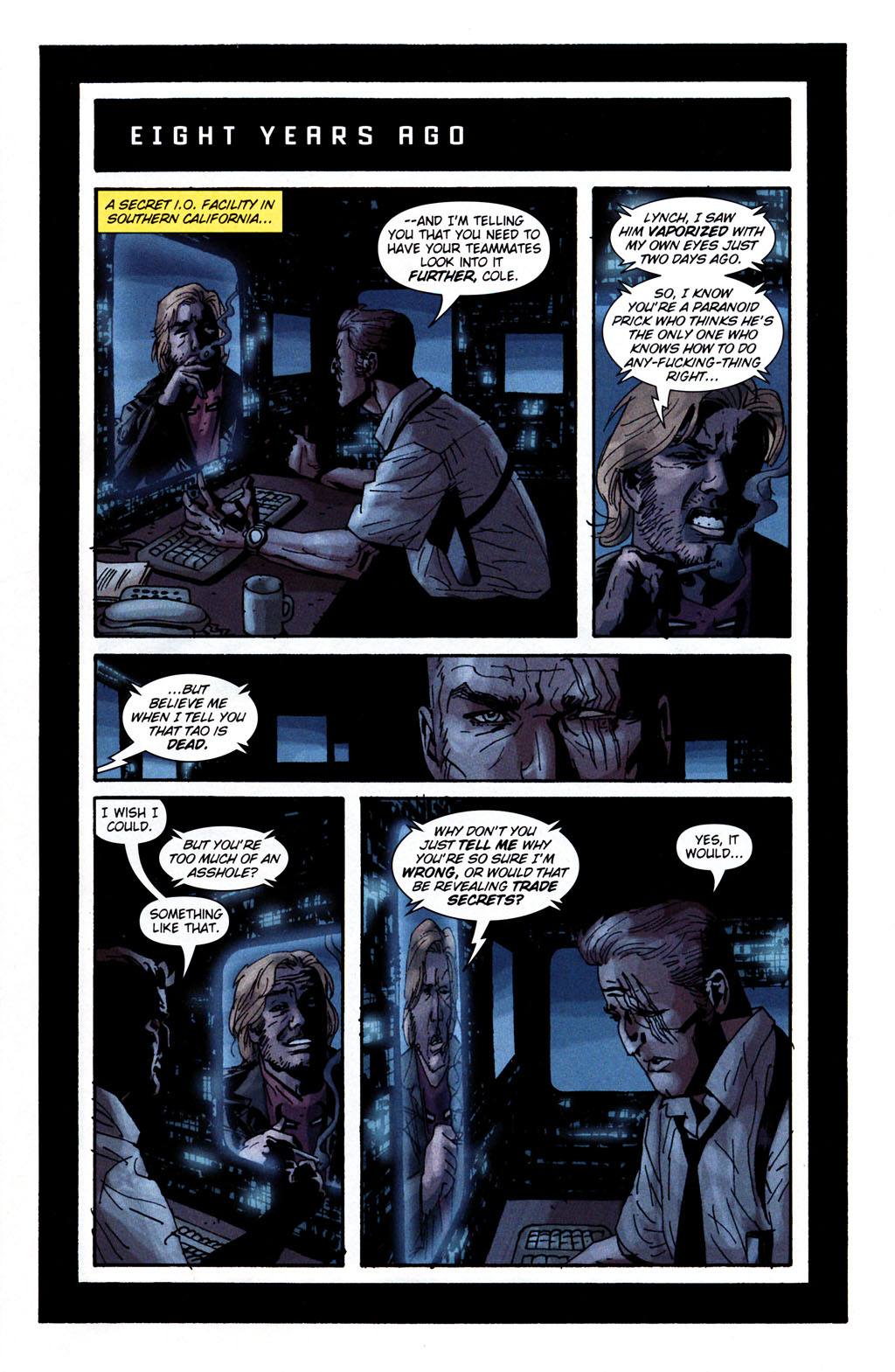 Read online Sleeper: Season Two comic -  Issue #5 - 2