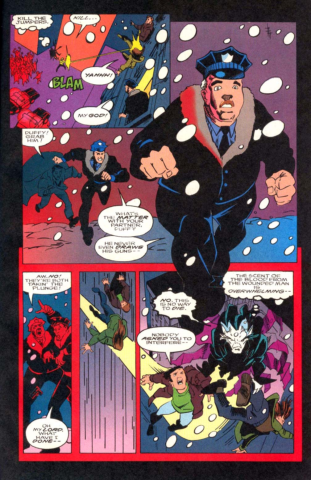 Read online Morbius: The Living Vampire (1992) comic -  Issue #18 - 19
