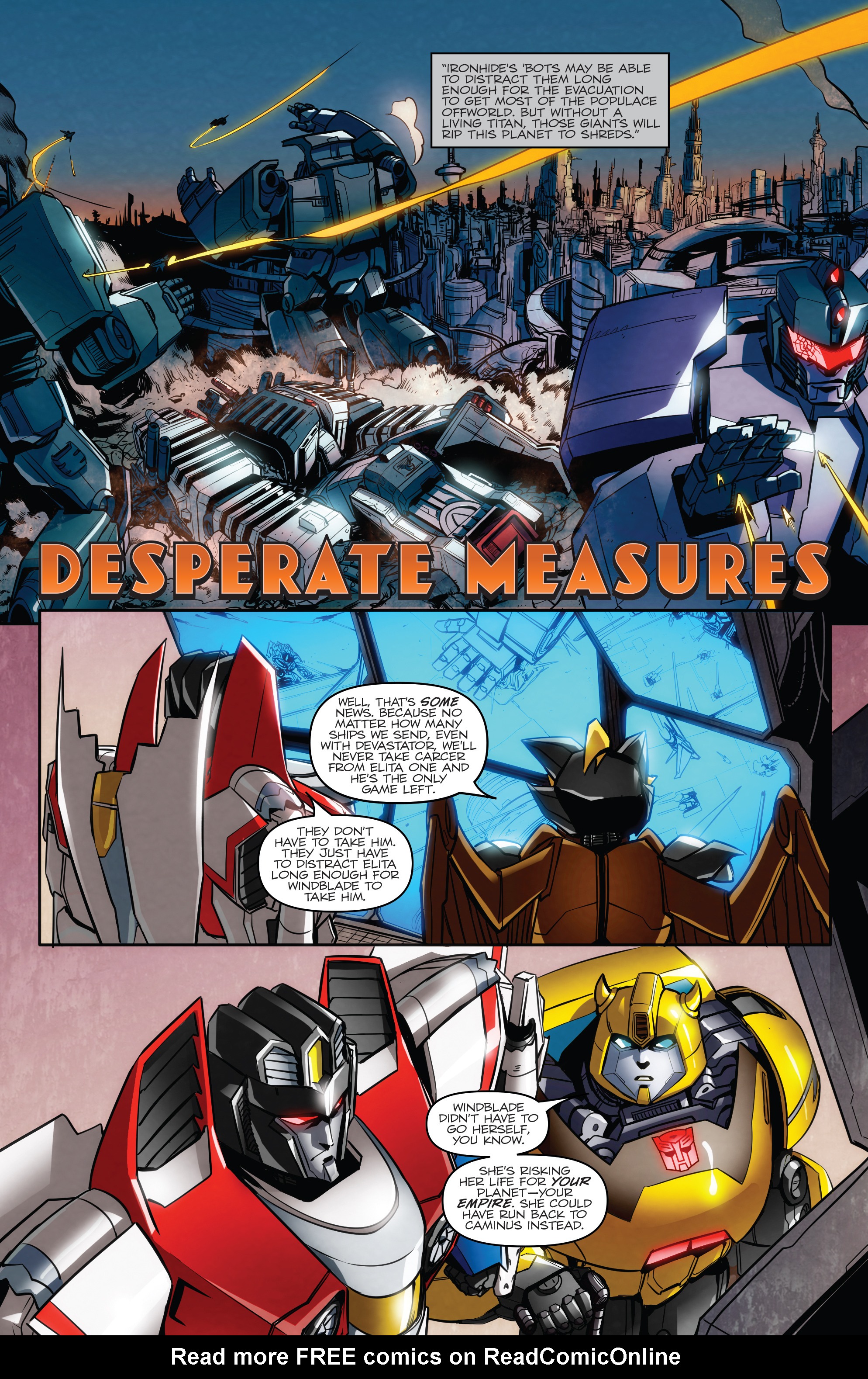 Read online Transformers: Till All Are One comic -  Issue #7 - 5