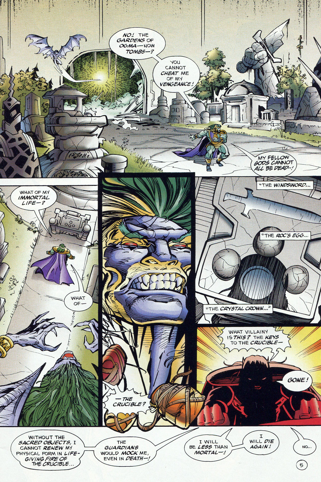 Read online Godwheel comic -  Issue # (1995) _TPB - 12