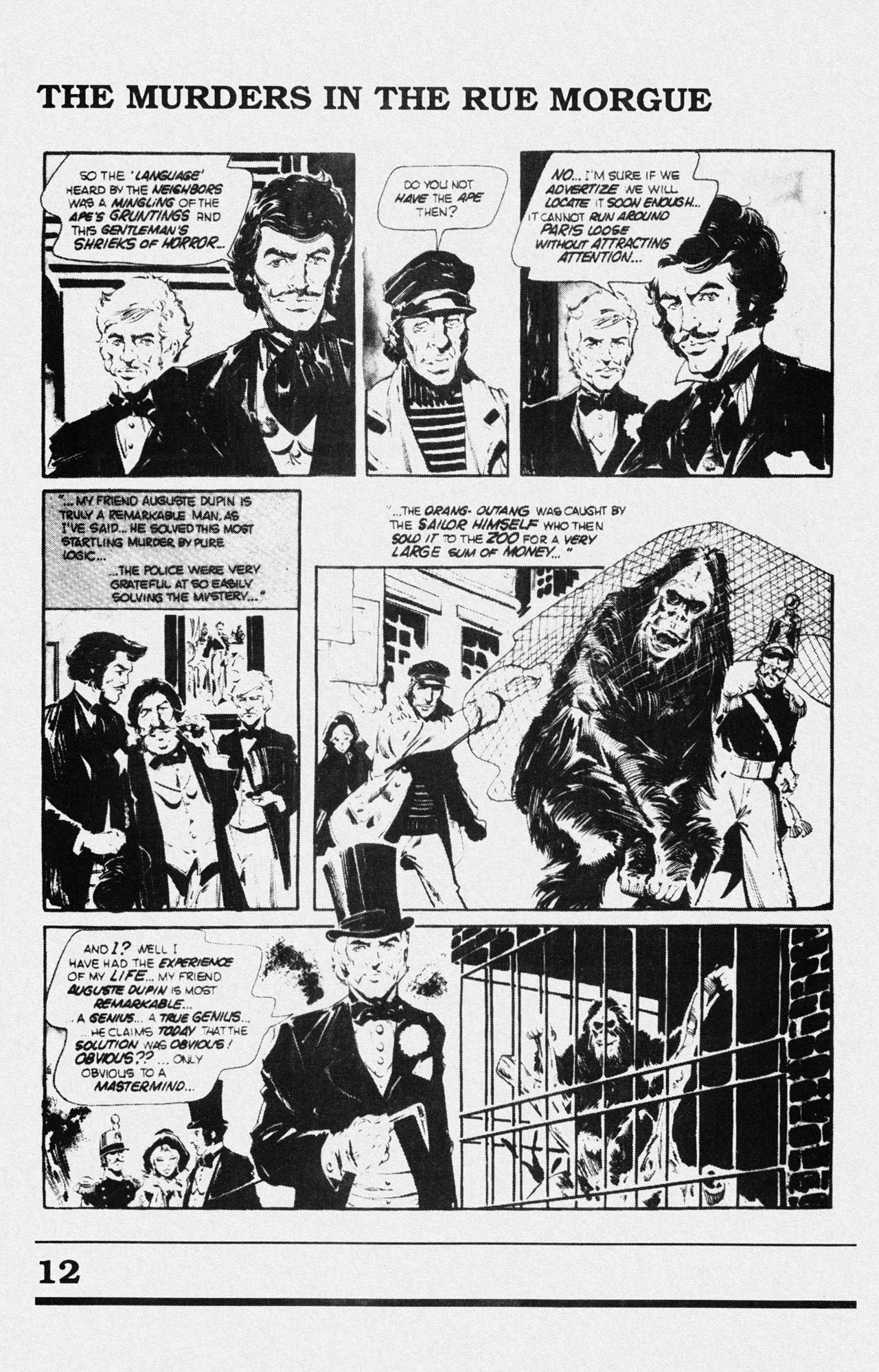 Read online Edgar Allan Poe: The Murders in the Rue Morgue and Other Stories comic -  Issue # Full - 30