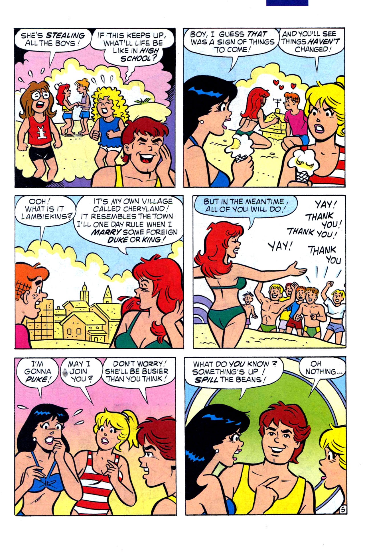 Read online Cheryl Blossom (1995) comic -  Issue #1 - 7