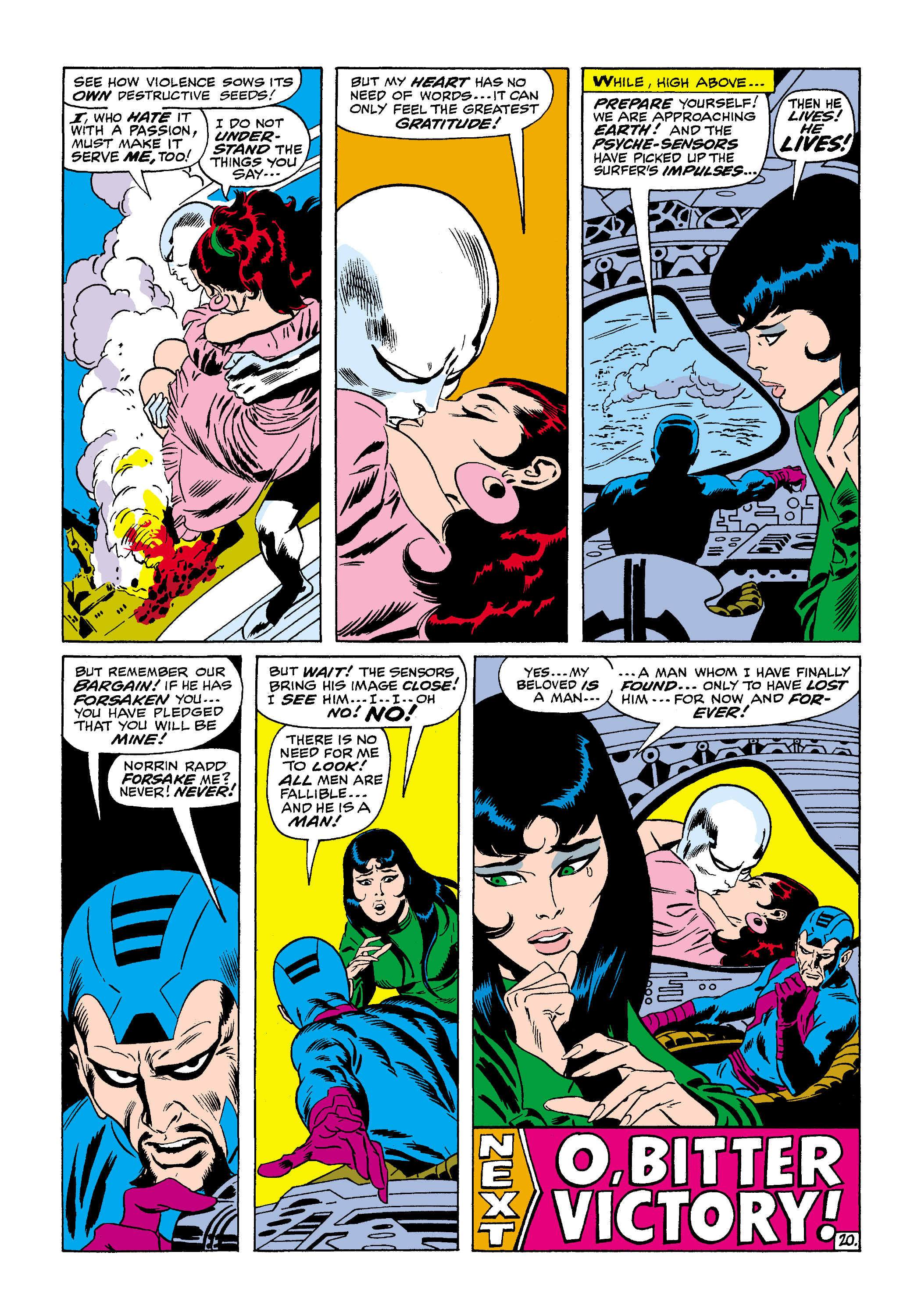 Read online Marvel Masterworks: The Silver Surfer comic -  Issue # TPB 2 (Part 2) - 11