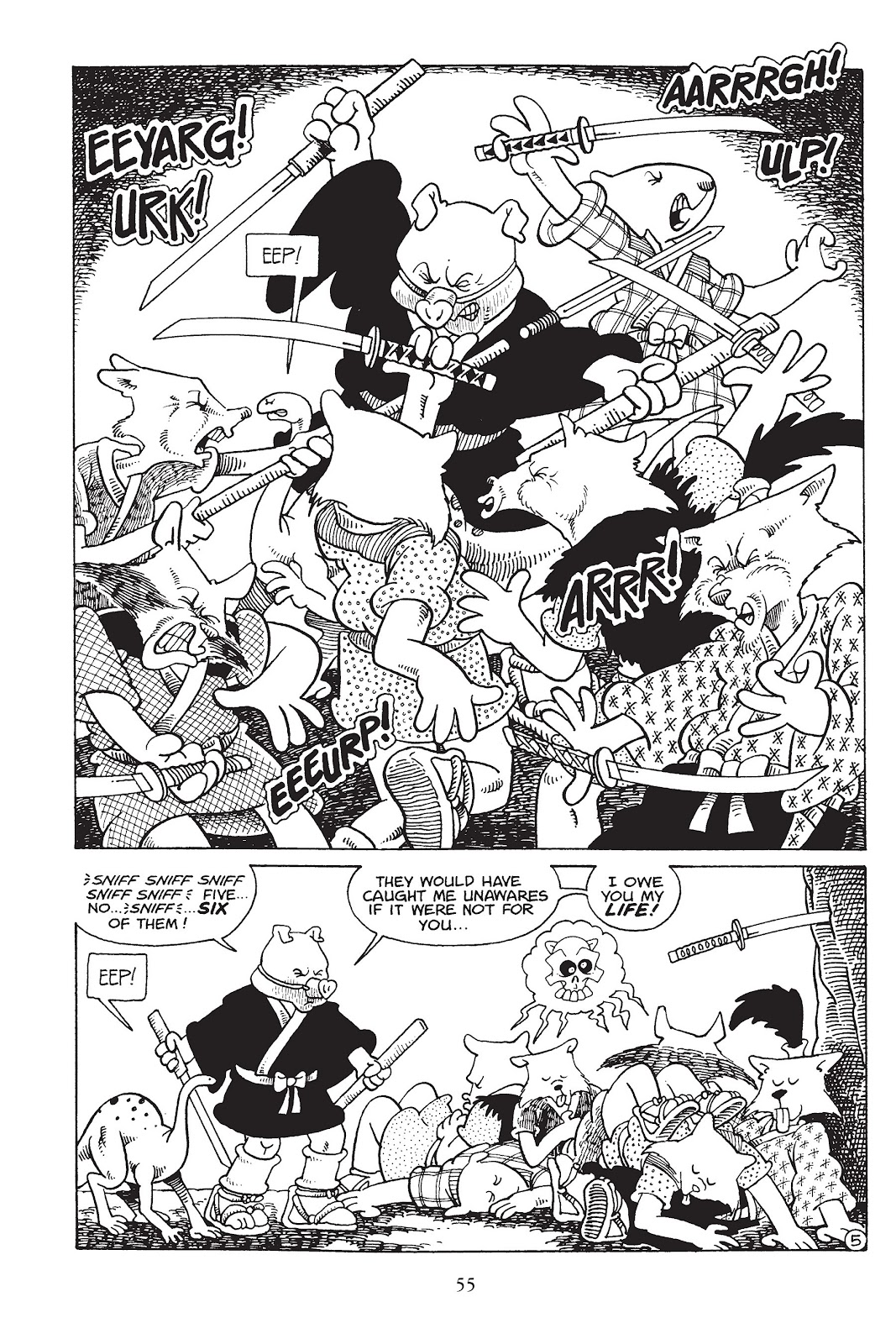 Usagi Yojimbo (1987) issue TPB 3 - Page 54