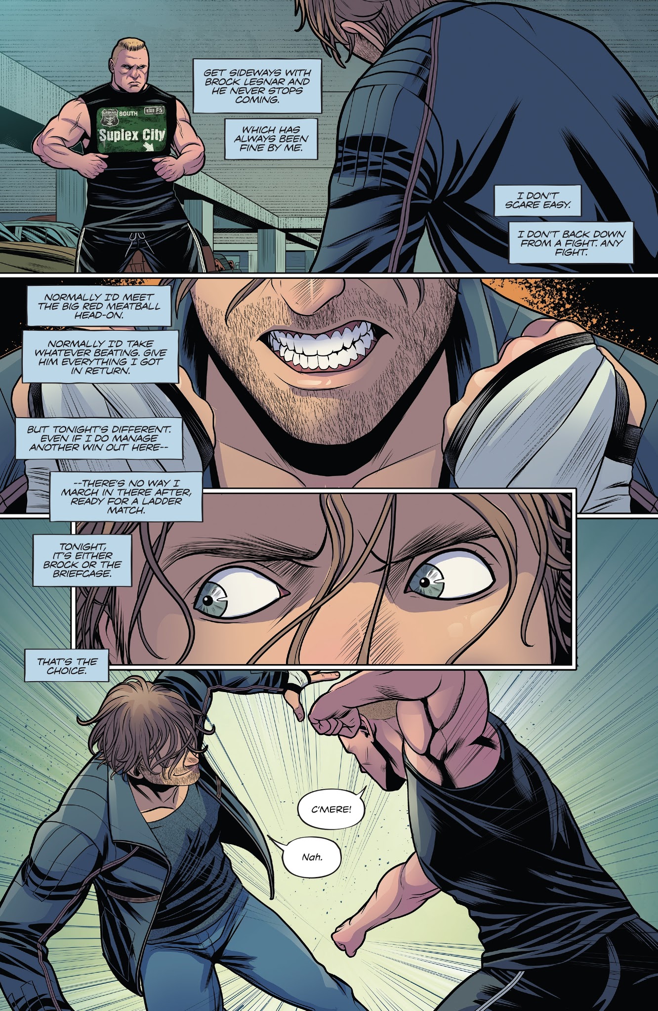 Read online WWE comic -  Issue #8 - 18