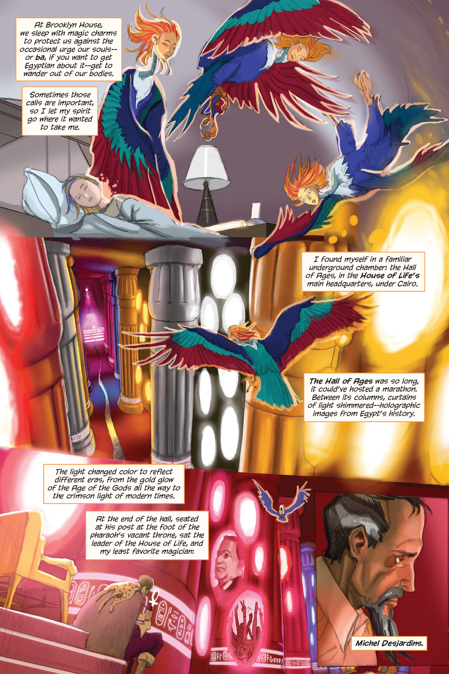 Read online The Kane Chronicles comic -  Issue # TPB 2 - 21