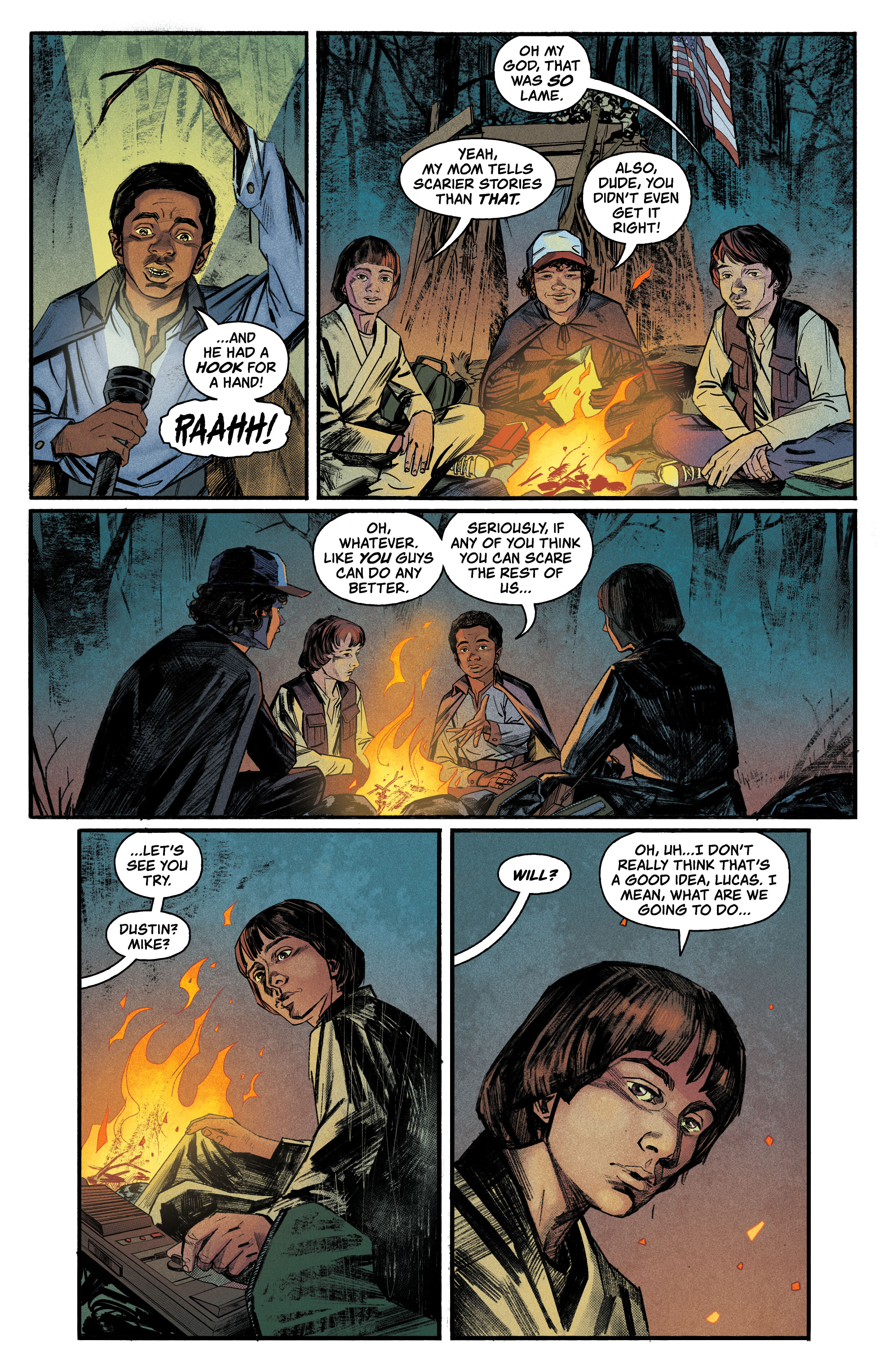 Read online Stranger Things Halloween Special comic -  Issue # Full - 4