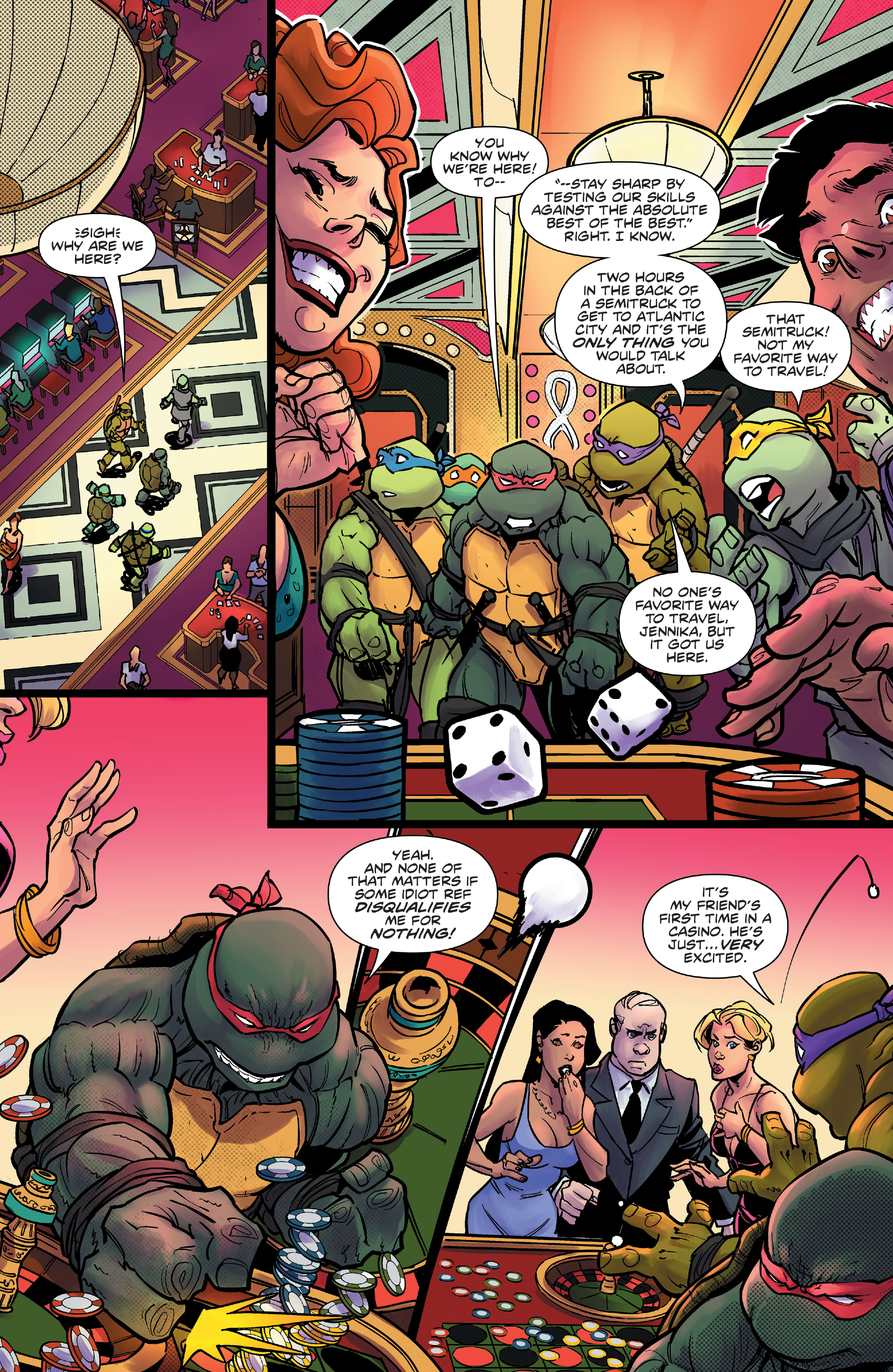 Read online Teenage Mutant Ninja Turtles vs. Street Fighter comic -  Issue #1 - 11