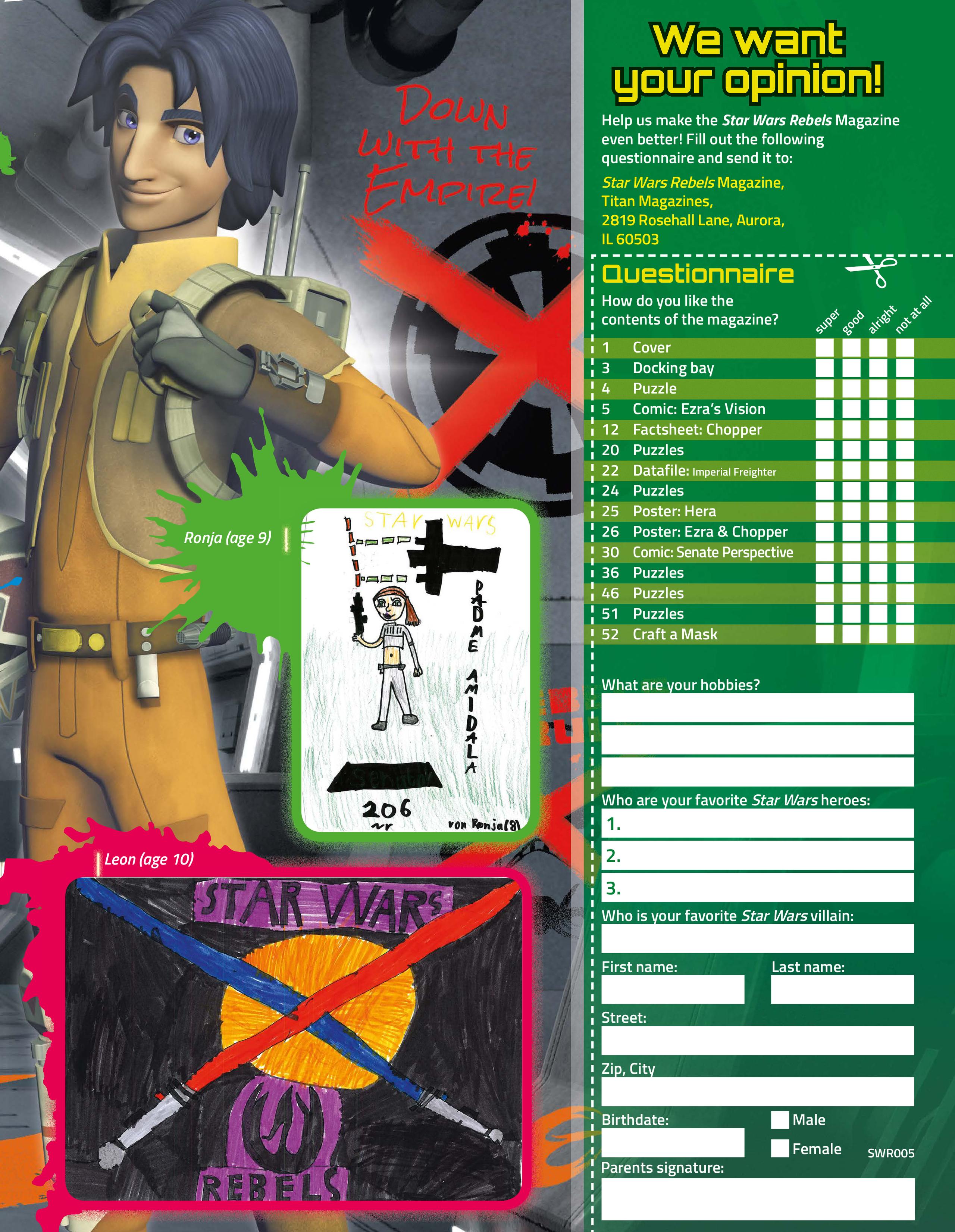 Read online Star Wars Rebels Magazine comic -  Issue #5 - 44