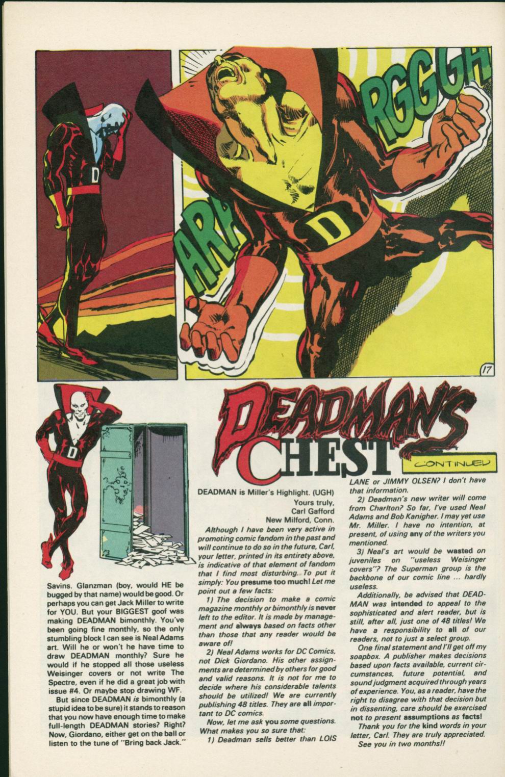 Read online Deadman (1985) comic -  Issue #4 - 42