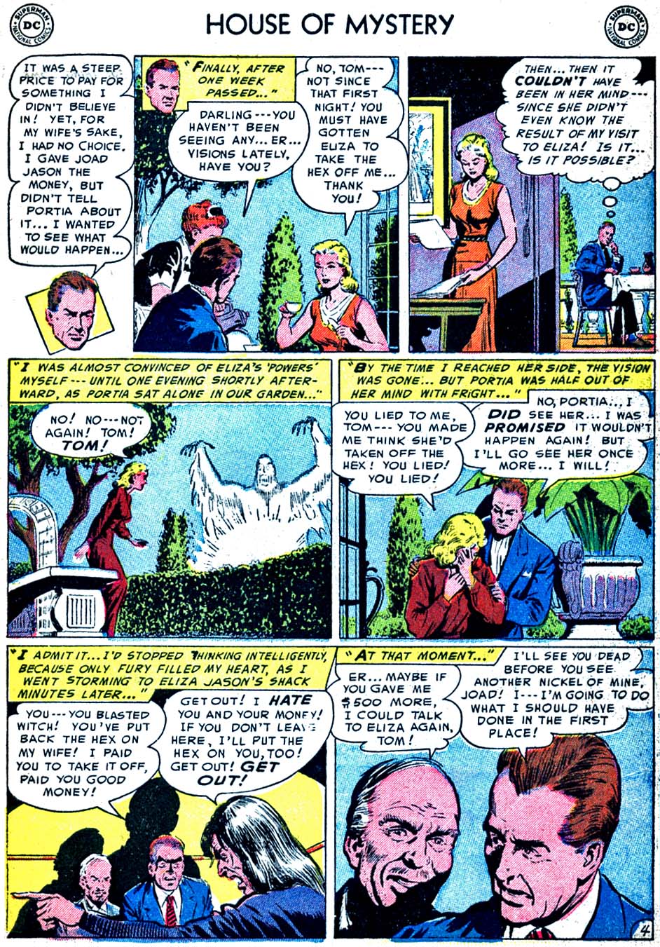 Read online House of Mystery (1951) comic -  Issue #20 - 31