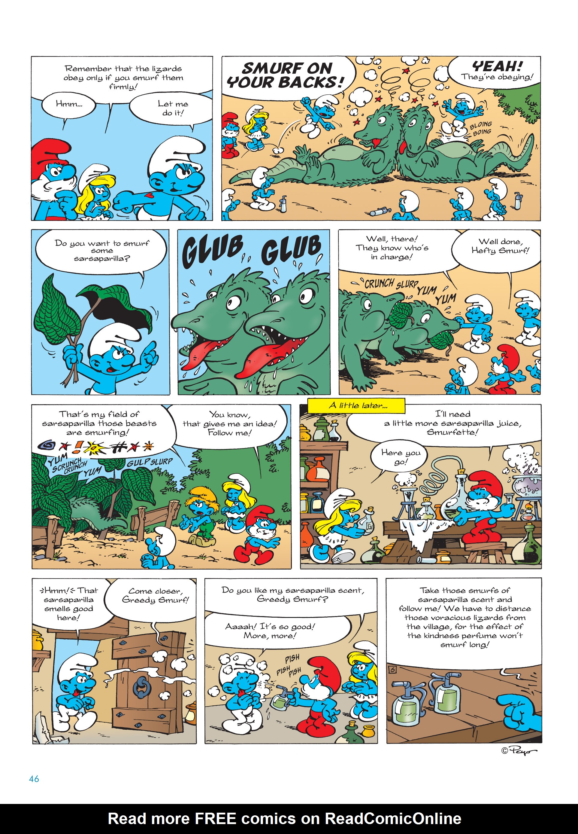 Read online Smurfs Monsters comic -  Issue # Full - 45