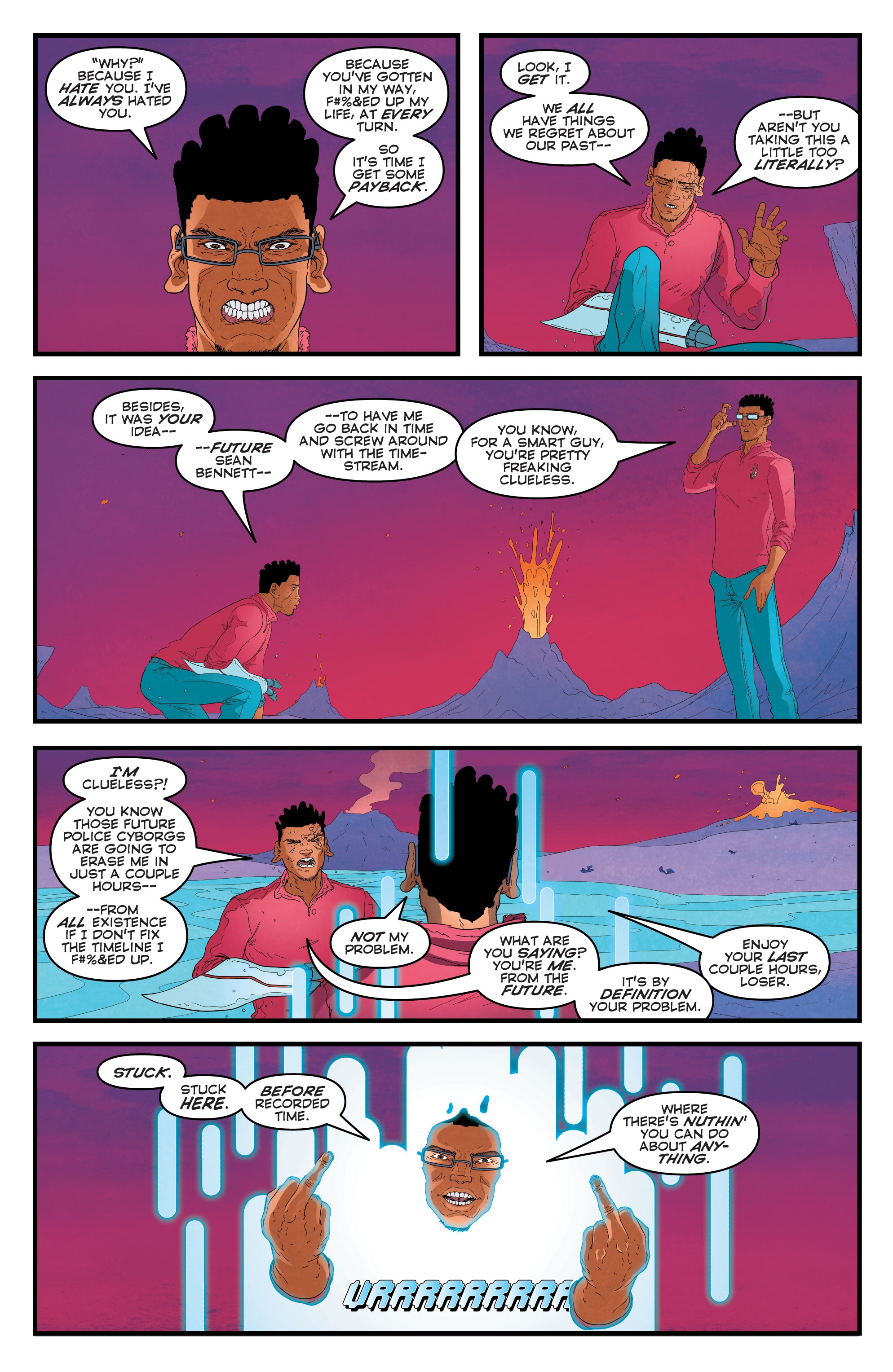 Read online The Man Who Effed Up Time comic -  Issue #4 - 6