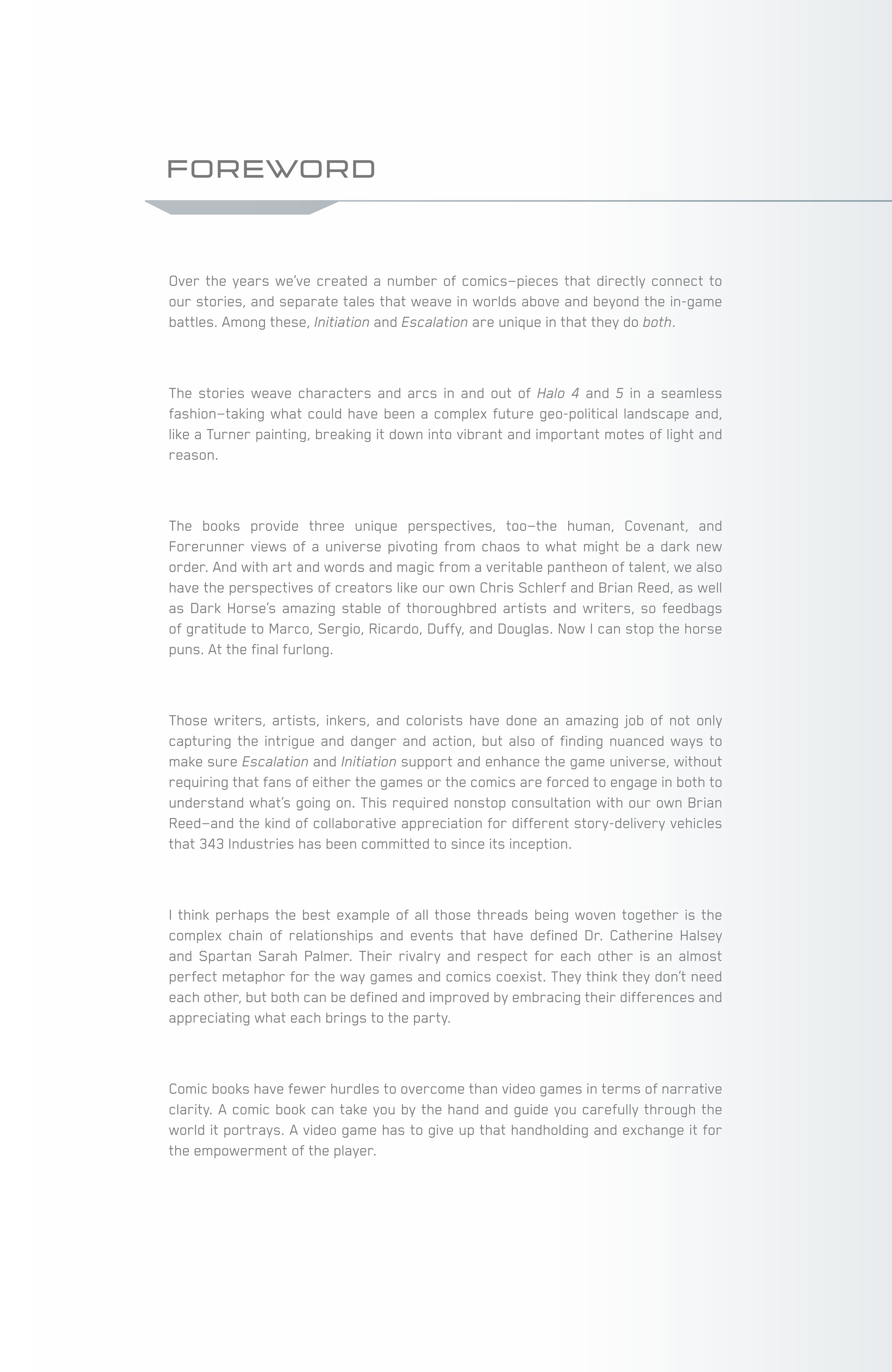 Read online Halo: Initiation and Escalation comic -  Issue # TPB (Part 1) - 9