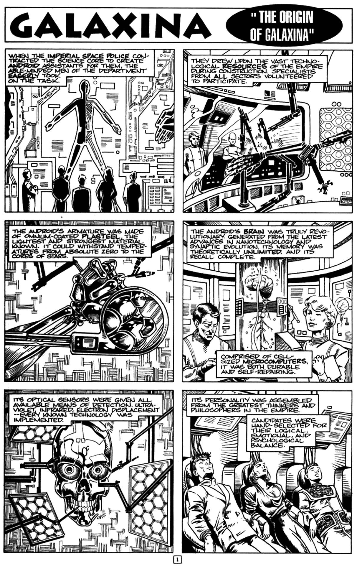 Read online Galaxina comic -  Issue #4 - 28