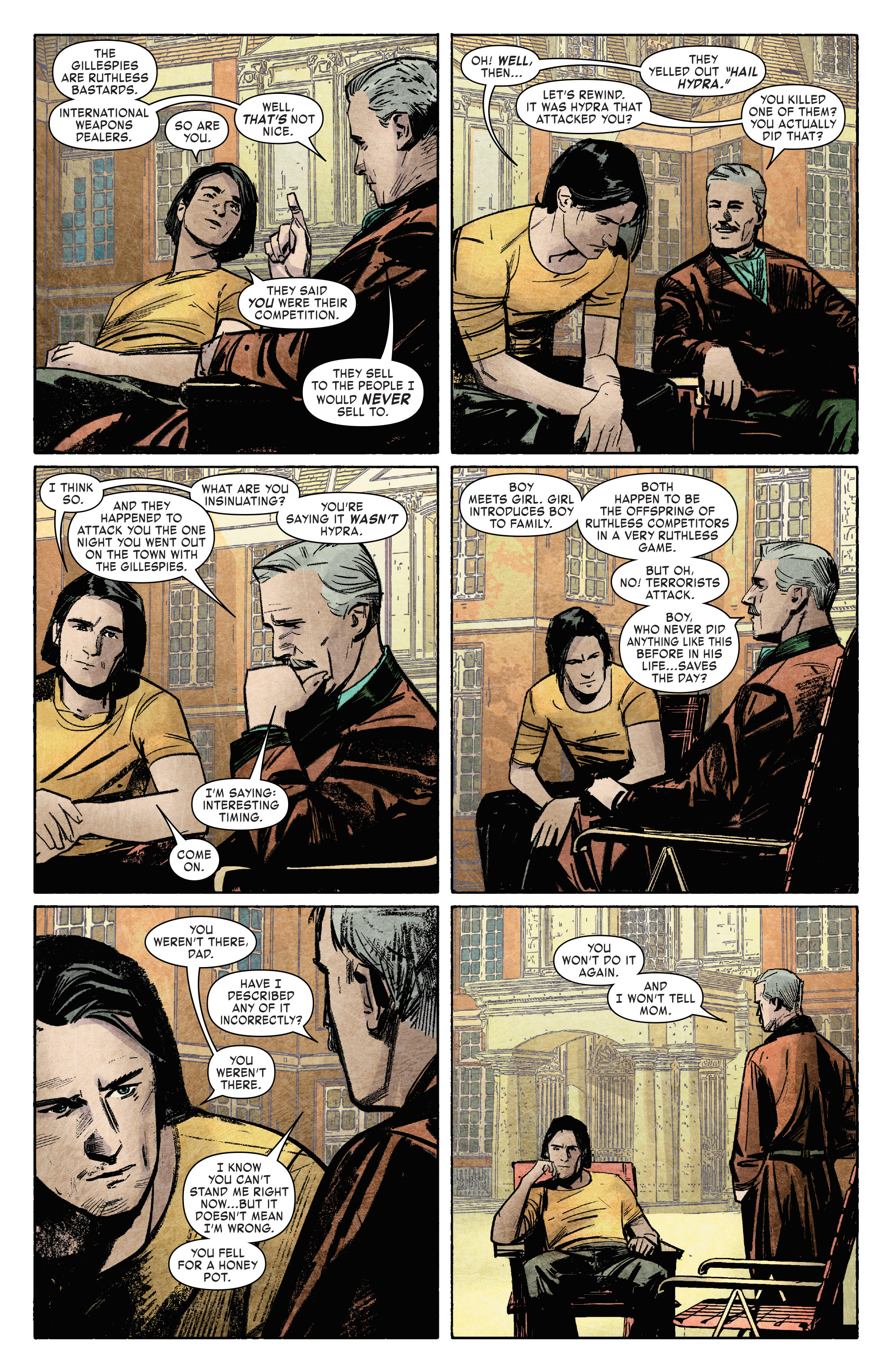 Read online International Iron Man comic -  Issue #3 - 6