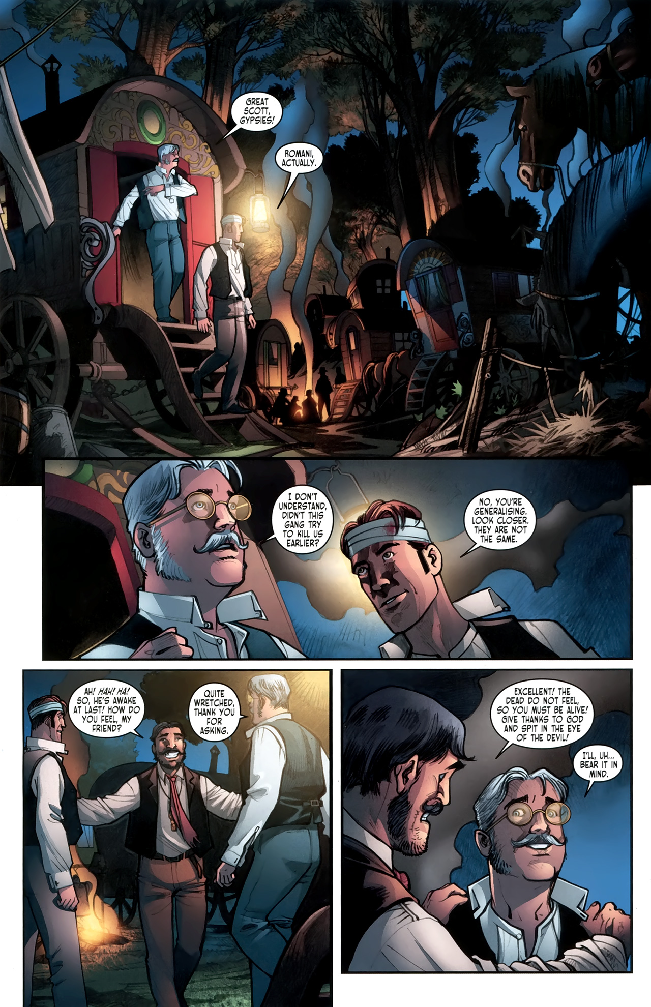 Read online Victorian Undead (2011) comic -  Issue #2 - 4