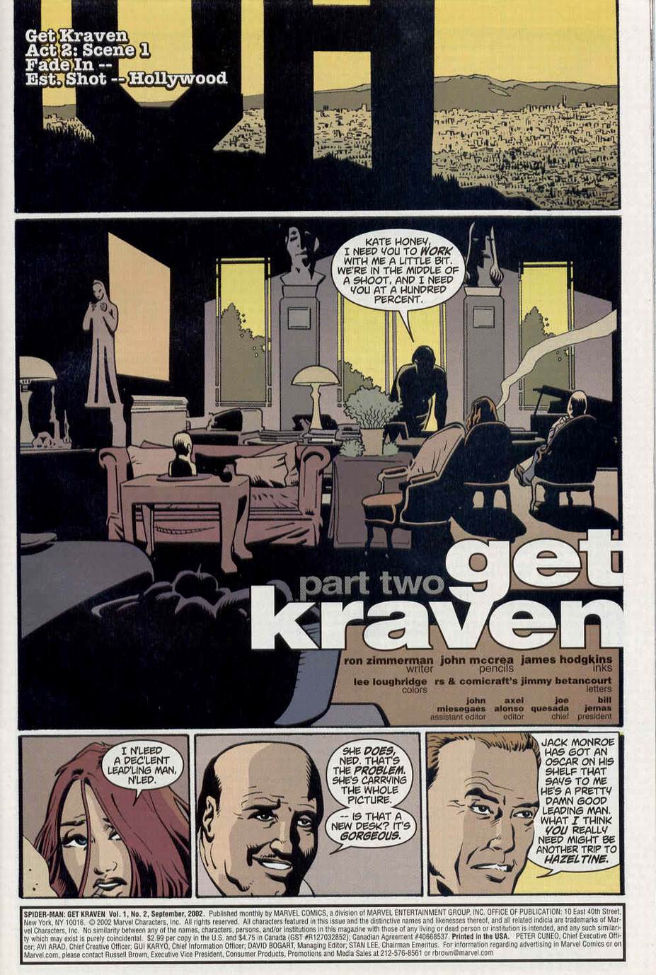 Read online Spider-Man: Get Kraven comic -  Issue #2 - 1