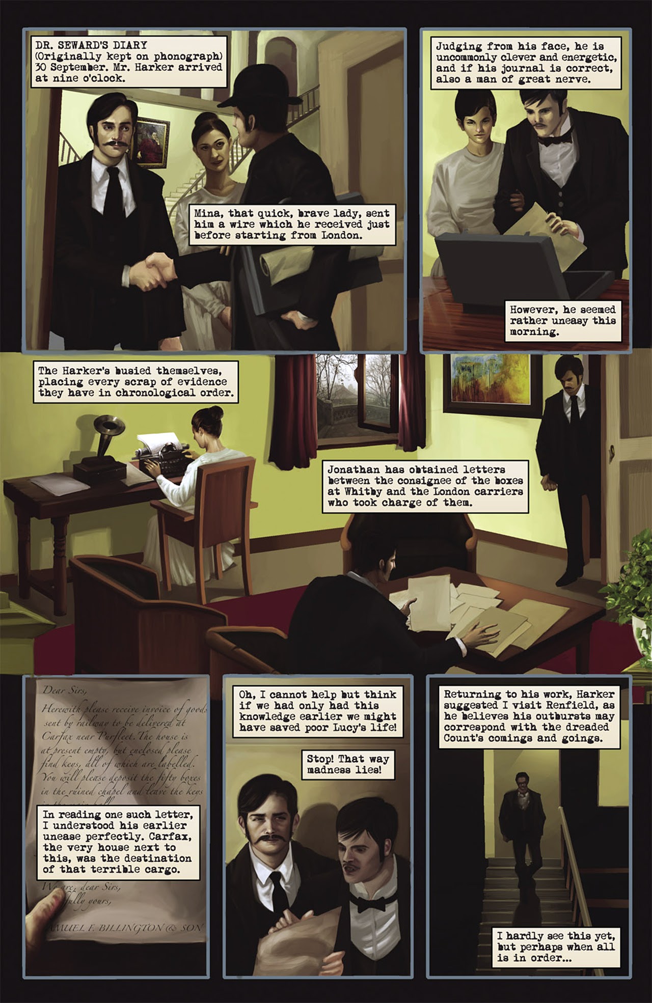 Read online The Complete Dracula comic -  Issue #4 - 4