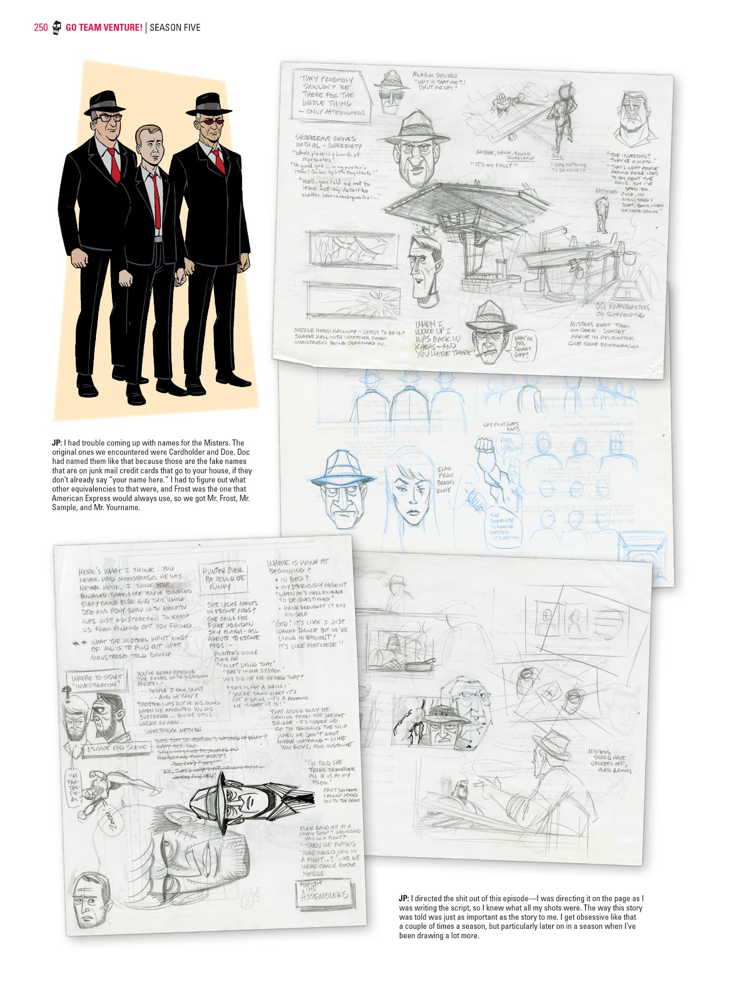 Read online Go Team Venture!: The Art and Making of The Venture Bros. comic -  Issue # TPB (Part 3) - 49