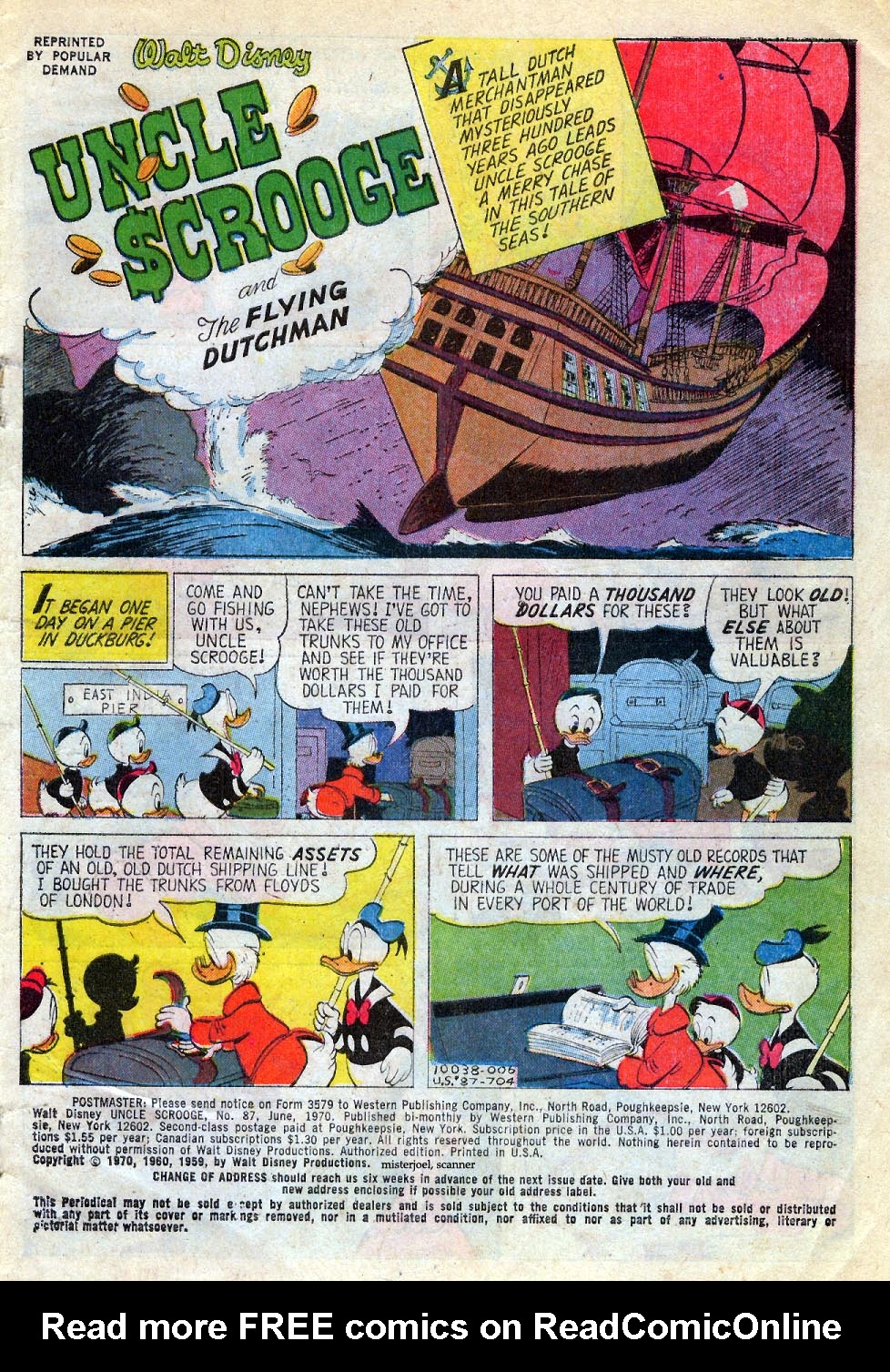 Read online Uncle Scrooge (1953) comic -  Issue #87 - 2