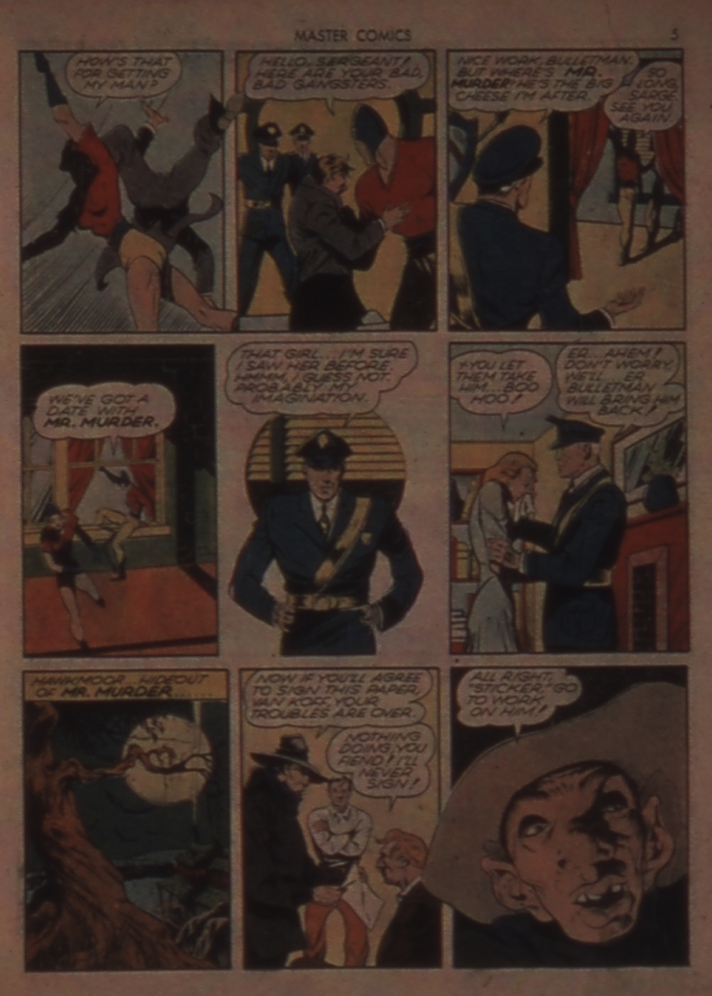 Read online Master Comics comic -  Issue #15 - 7