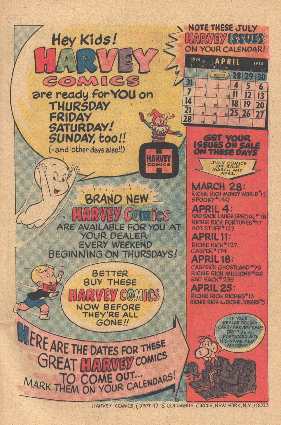 Read online Spooky comic -  Issue #140 - 16