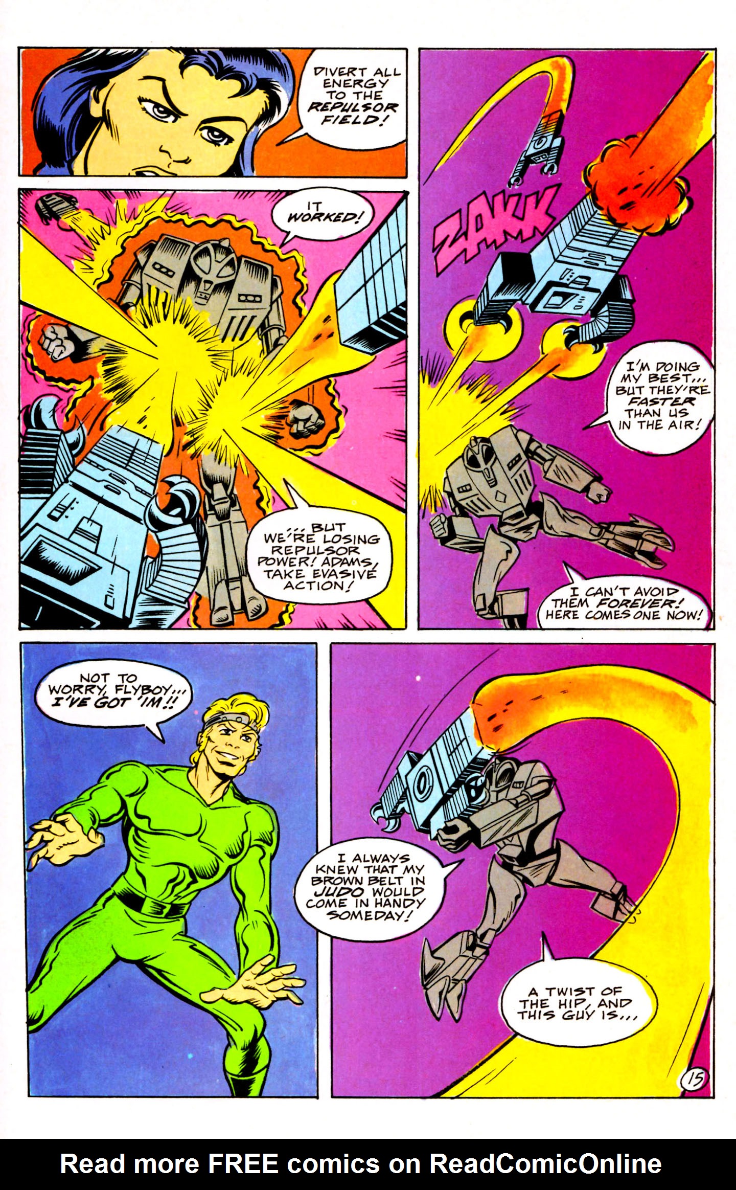 Read online Dai Kamikaze! comic -  Issue #7 - 17