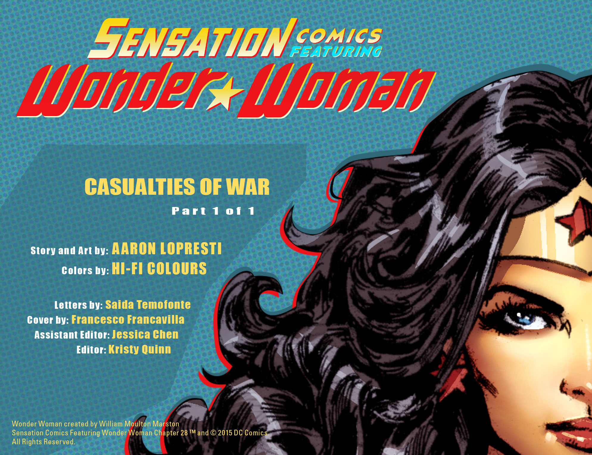 Read online Sensation Comics Featuring Wonder Woman comic -  Issue #28 - 2